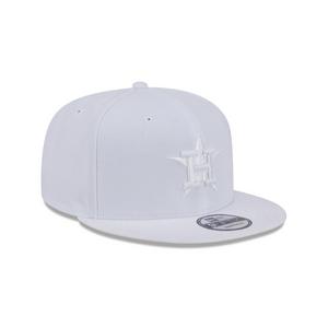 New Era Houston Astros 9FIFTY Basic Snapback Hat-Egg White
