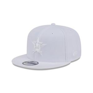 New Era Houston Astros 9FIFTY Basic Snapback Hat-Egg White