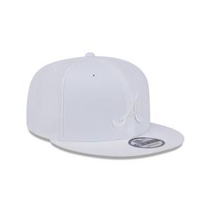 New Era Atlanta Braves 9FIFTY Snapback Hat-White
