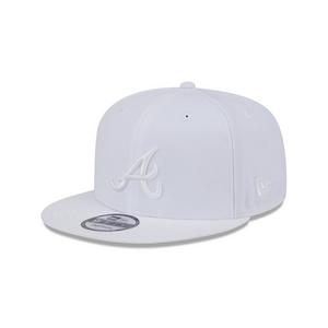 New Era Atlanta Braves 9FIFTY Snapback Hat-White