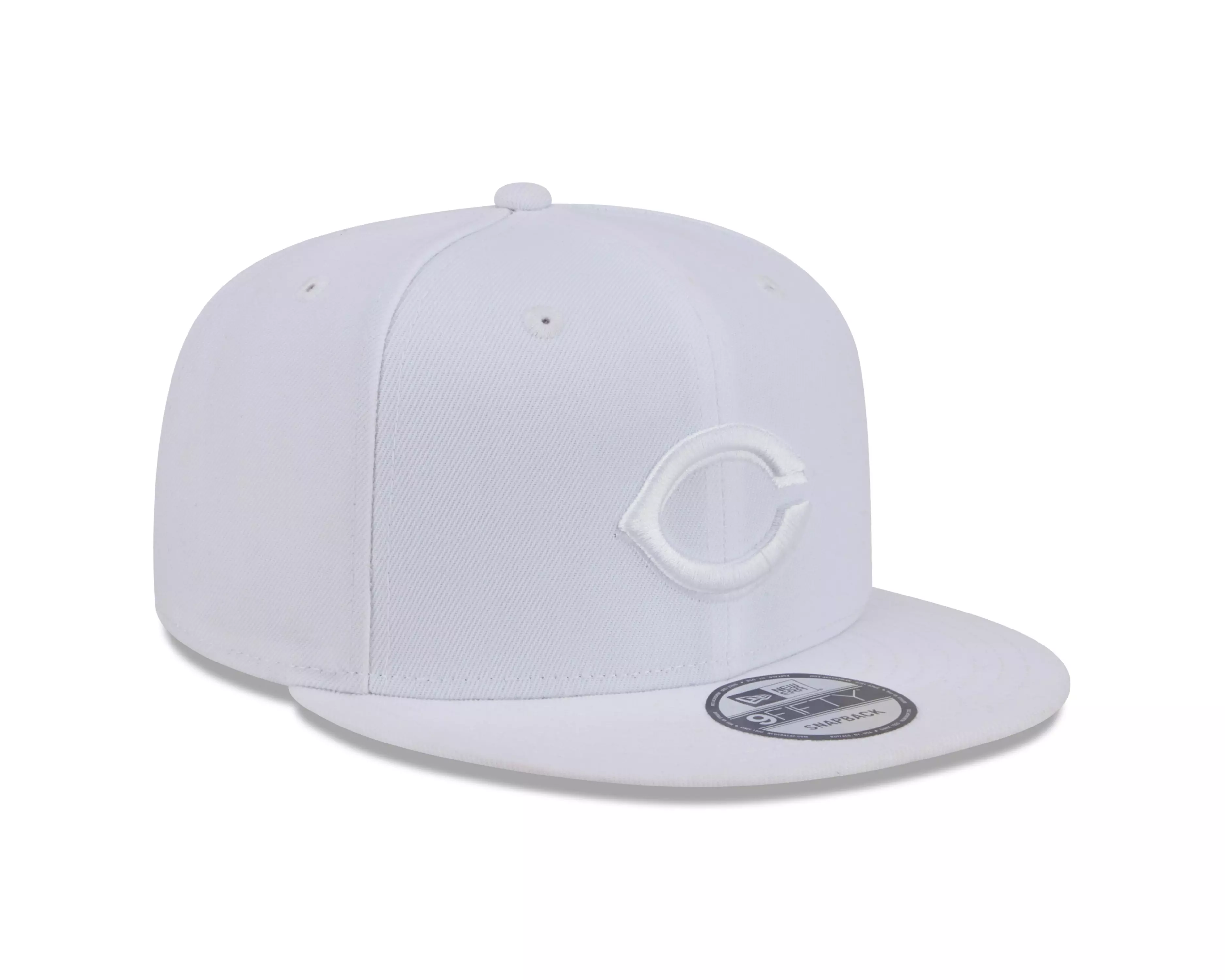 New Era Cincinnati Reds 9FIFTY Basic Snapback Hat-Egg White - WHITE