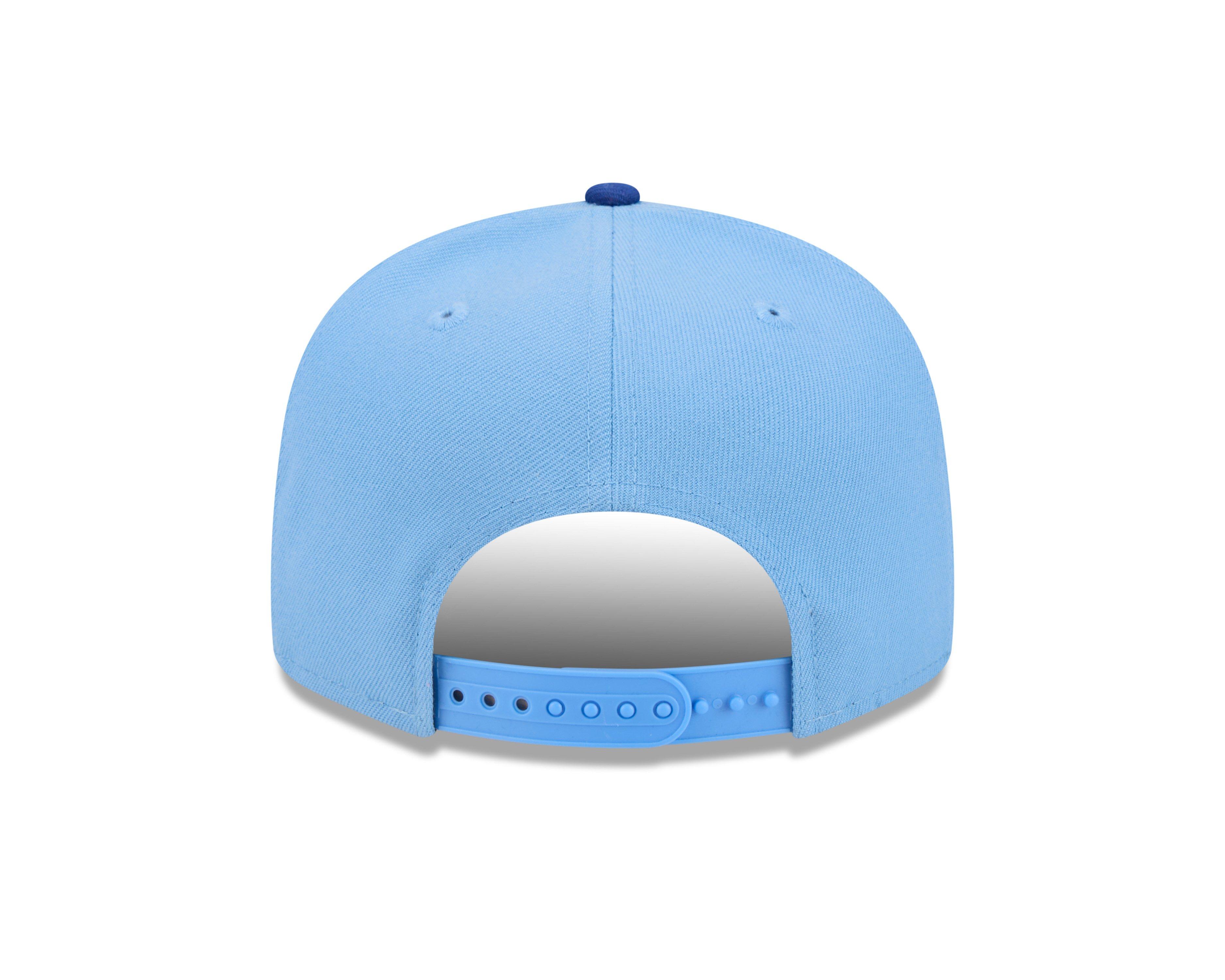 New Era Texas Rangers 9FIFTY Snapback Hat-Light Blue