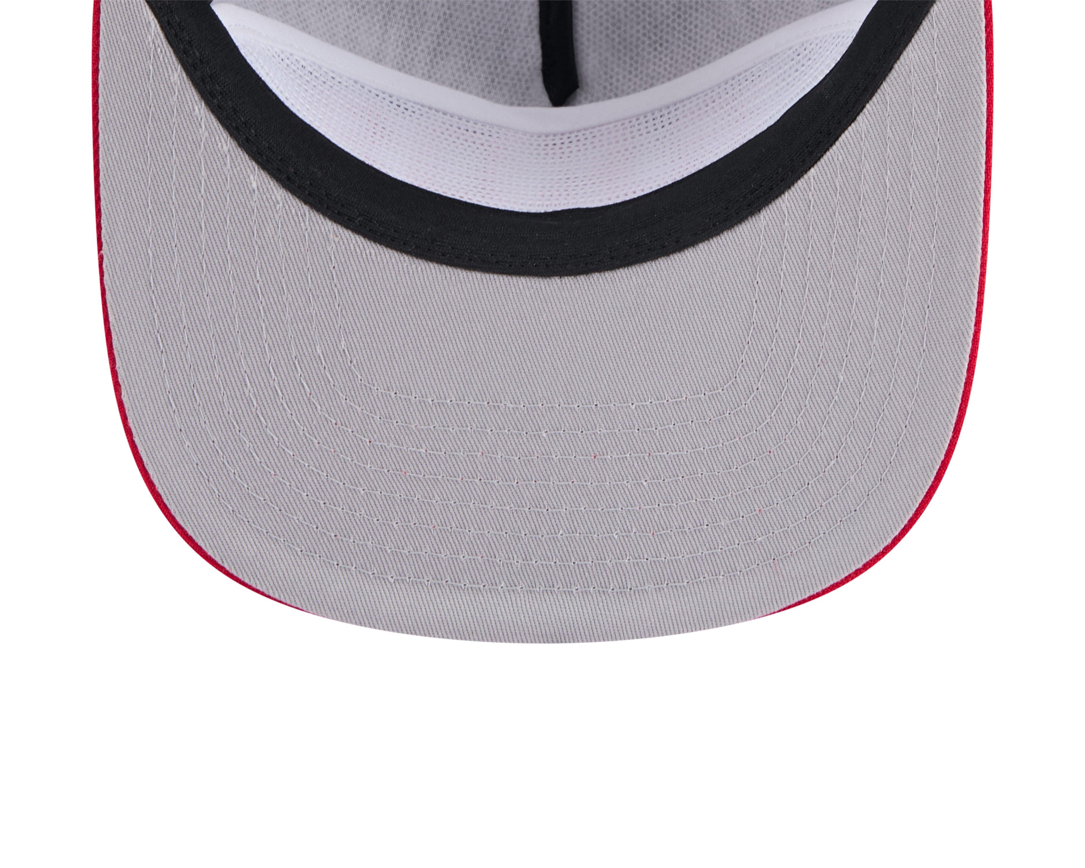 New Era Cincinnati Reds Golfer Throwback Black/Red Snapback