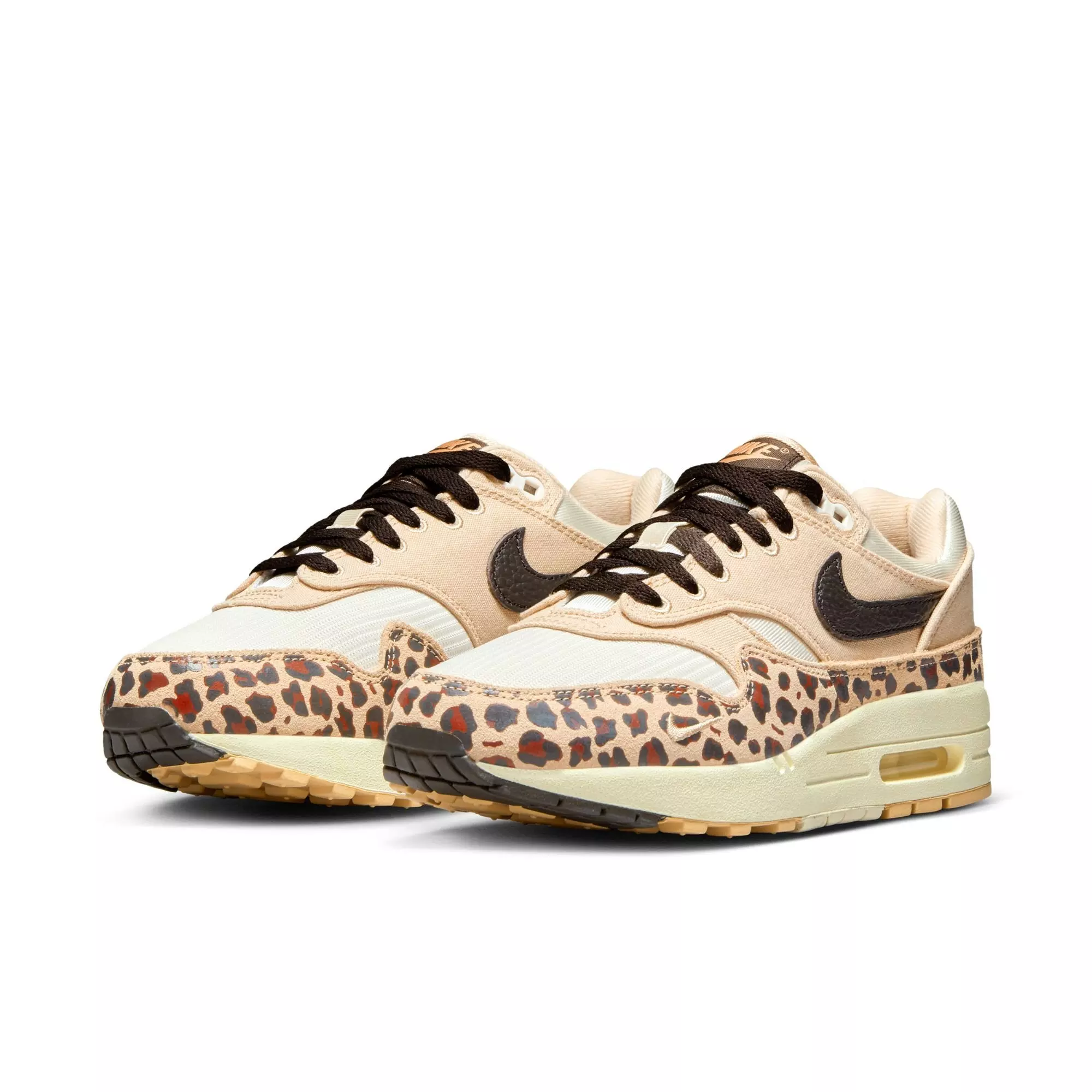 Nike Air Max 1 "Sesame/Velvet Brown/Coconut Milk" Women's Shoe - BROWN/KHAKI
