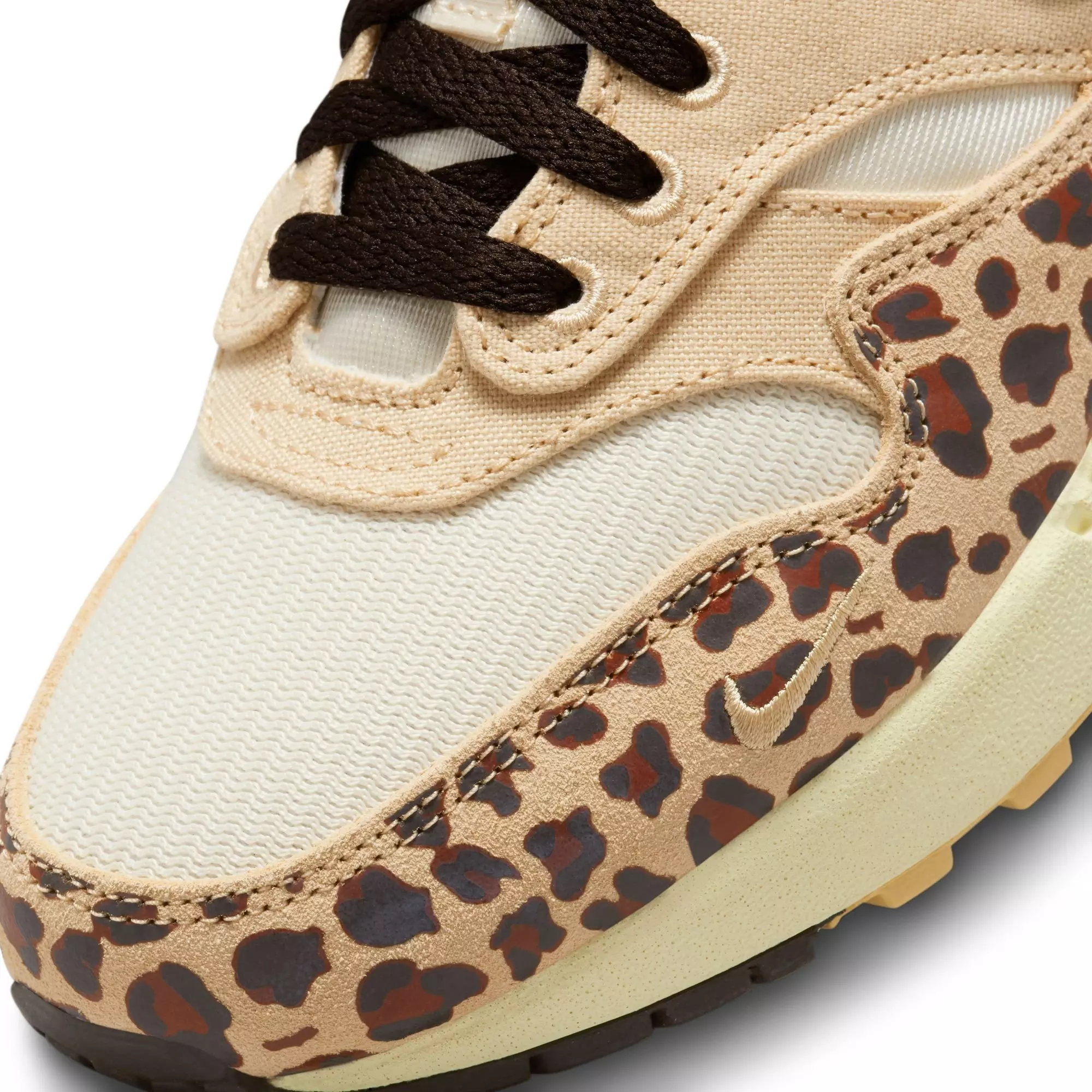Nike Air Max 1 "Sesame/Velvet Brown/Coconut Milk" Women's Shoe - BROWN/KHAKI