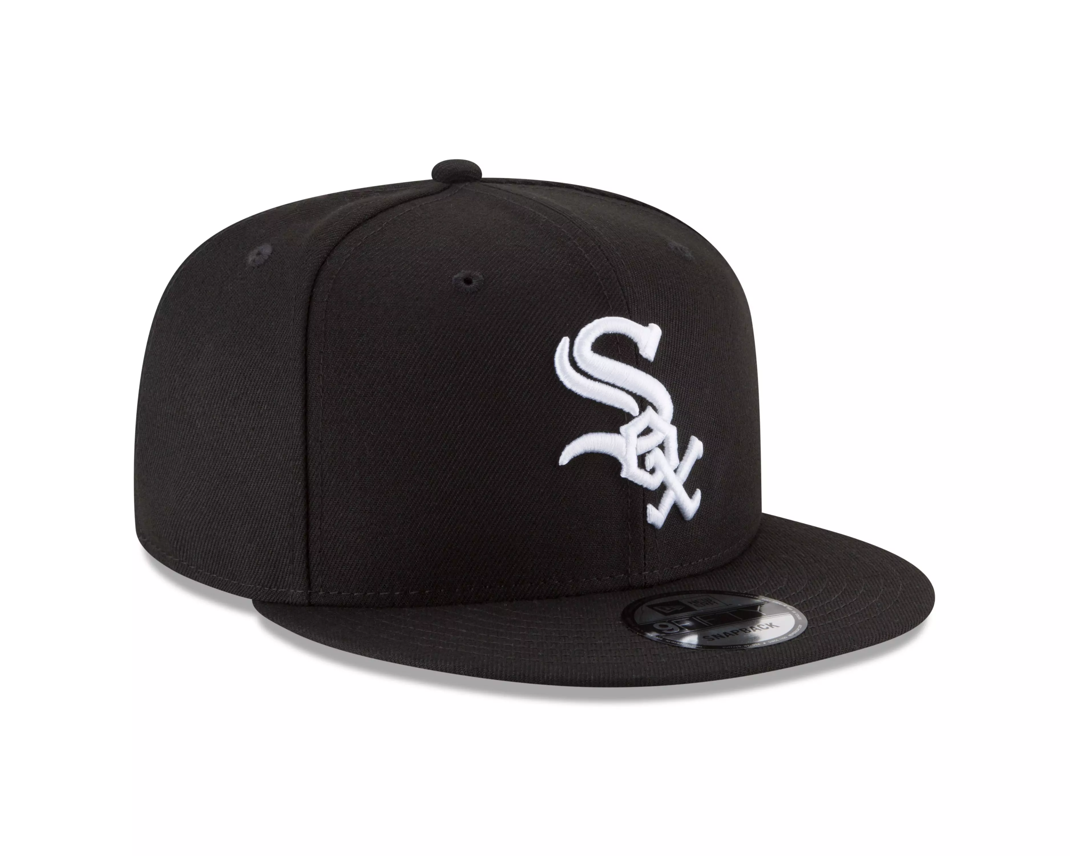 New Era Chicago White Sox 9FIFTY MLB Basic Snapback-Black/White - BLACK