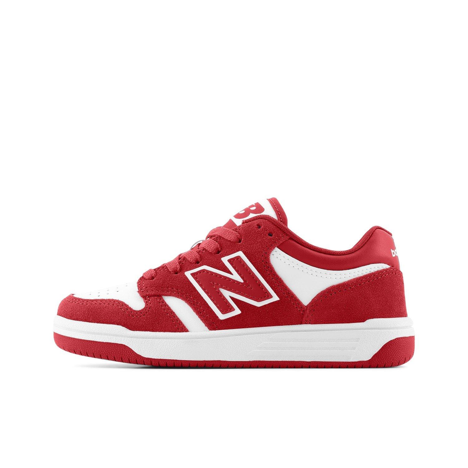 New Balance 480 Wide Preschool Boys' "Team Red/White" Shoe