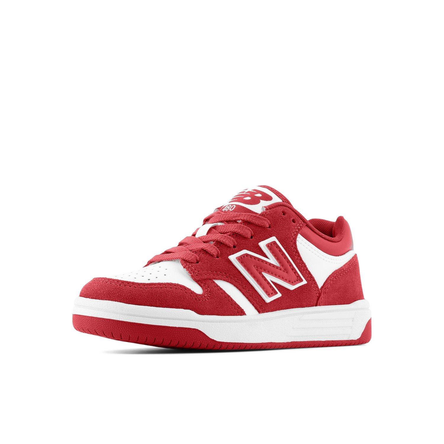 New Balance 480 Wide Preschool Boys' "Team Red/White" Shoe