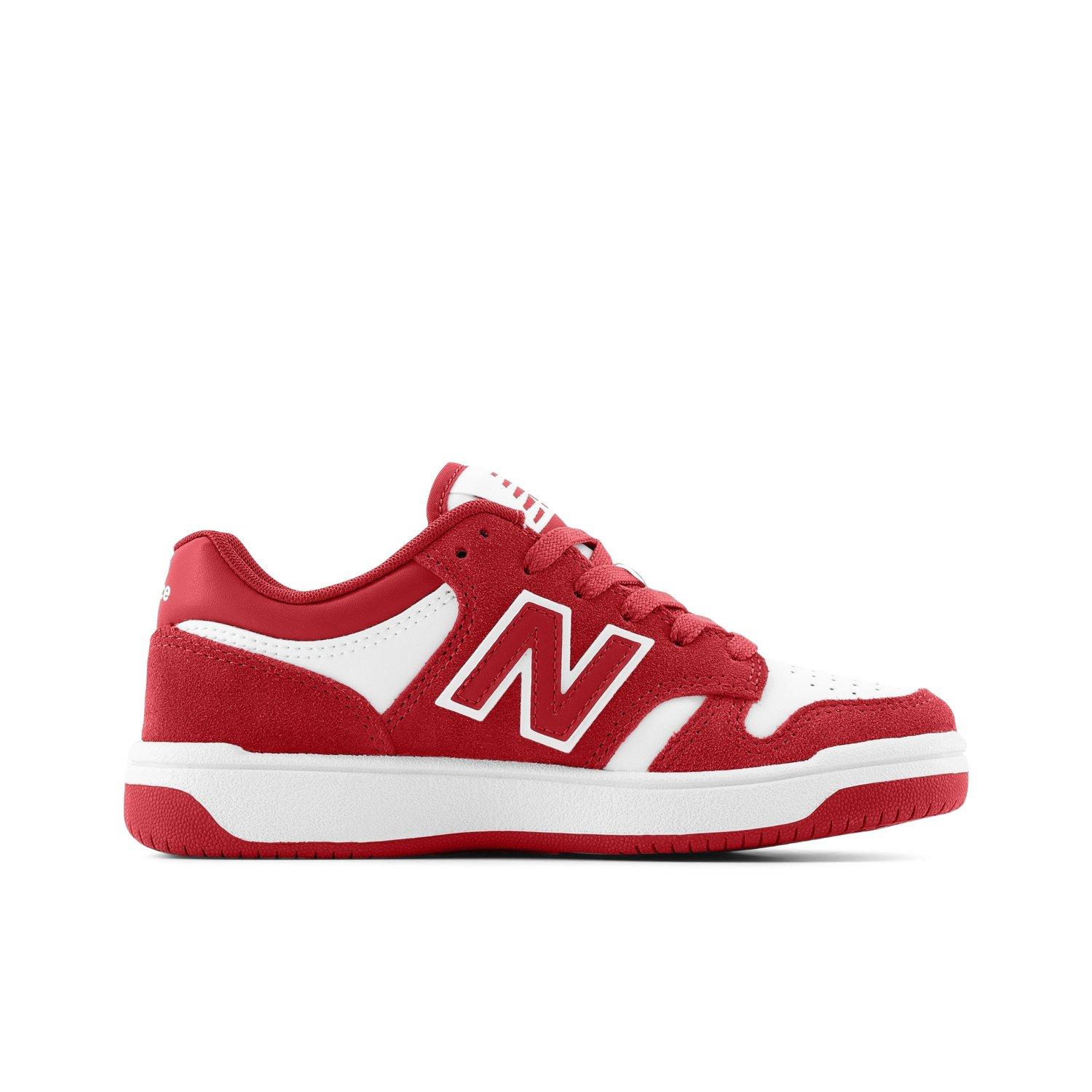 New Balance 480 Wide Preschool Boys' "Team Red/White" Shoe