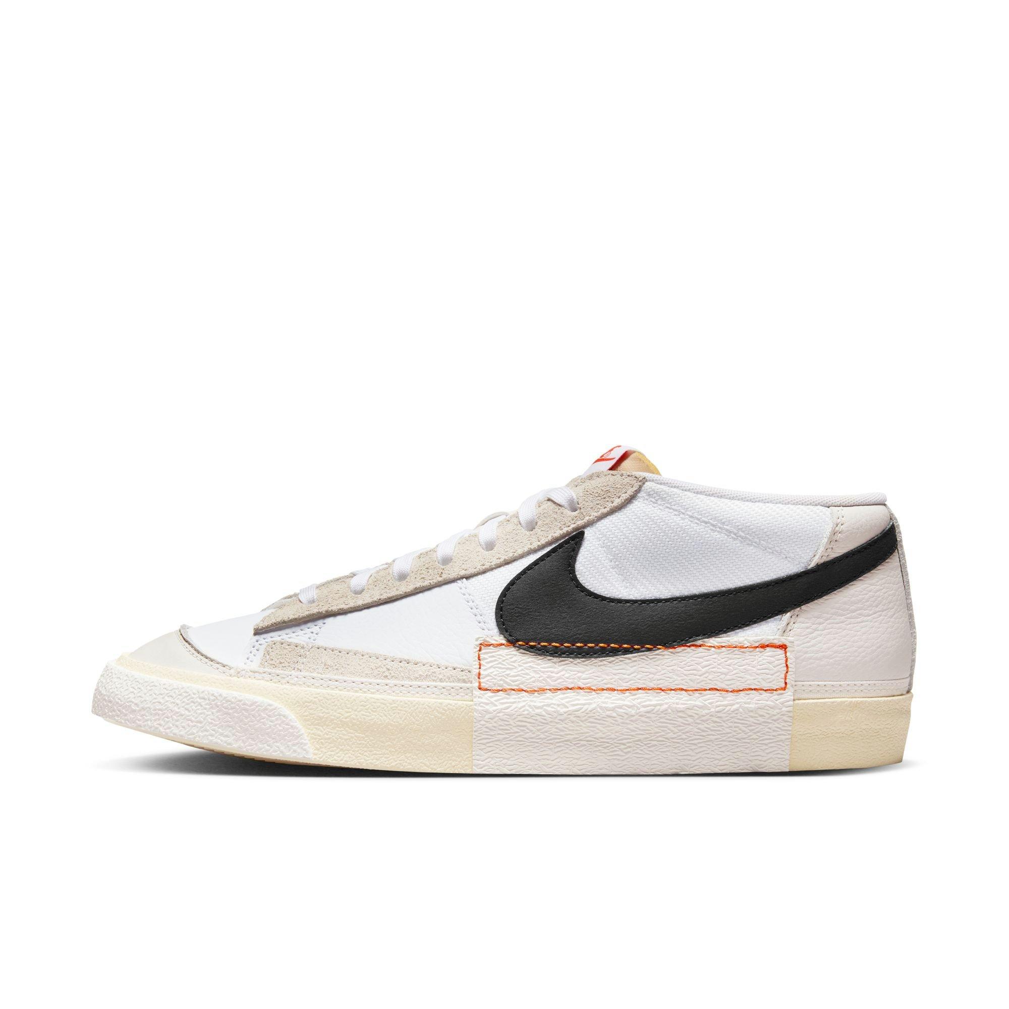 Nike Blazer Low Club "White/Black/Beach/Summit White" Men's Shoe - WHITE/BLACK Thumbnail View 3