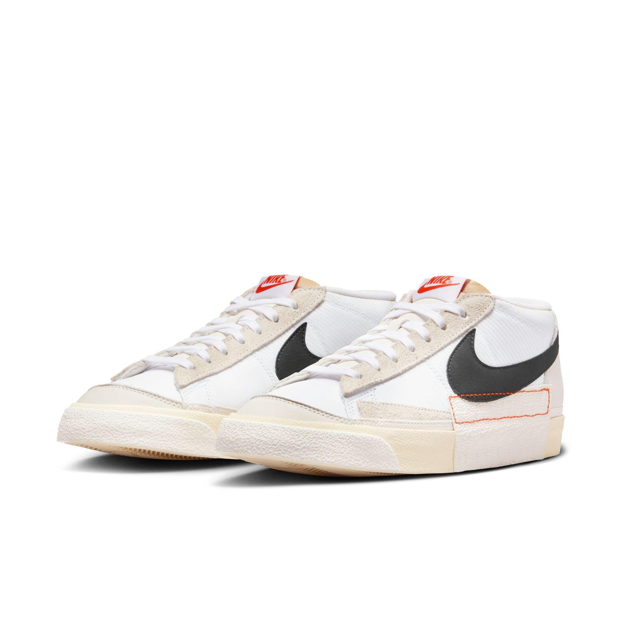 Nike Blazer Low Club "White/Black/Beach/Summit White" Men's Shoe - WHITE/BLACK Thumbnail View 5