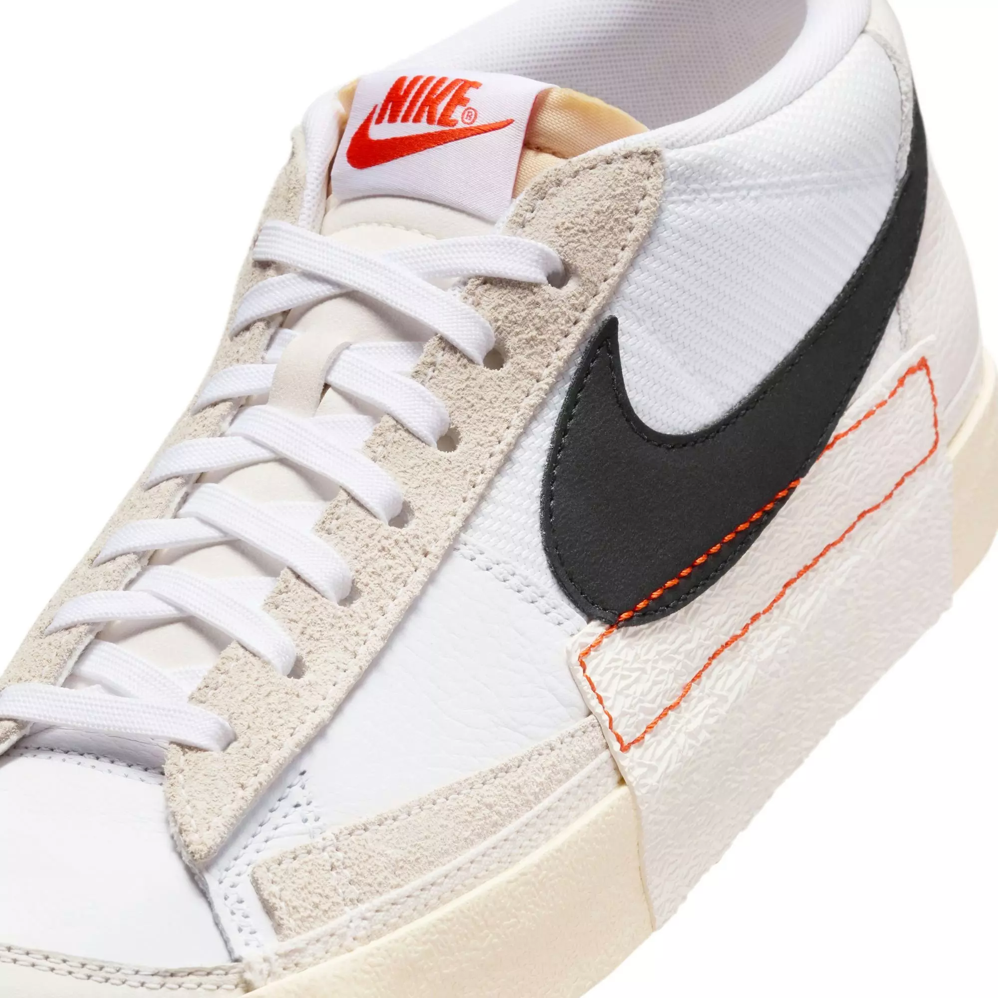 Nike Blazer Low Club "White/Black/Beach/Summit White" Men's Shoe - WHITE/BLACK