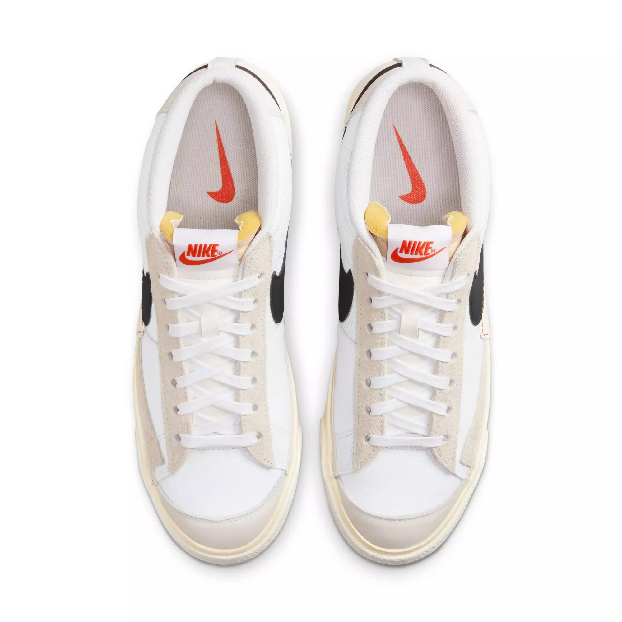 Nike Blazer Low Club "White/Black/Beach/Summit White" Men's Shoe - WHITE/BLACK