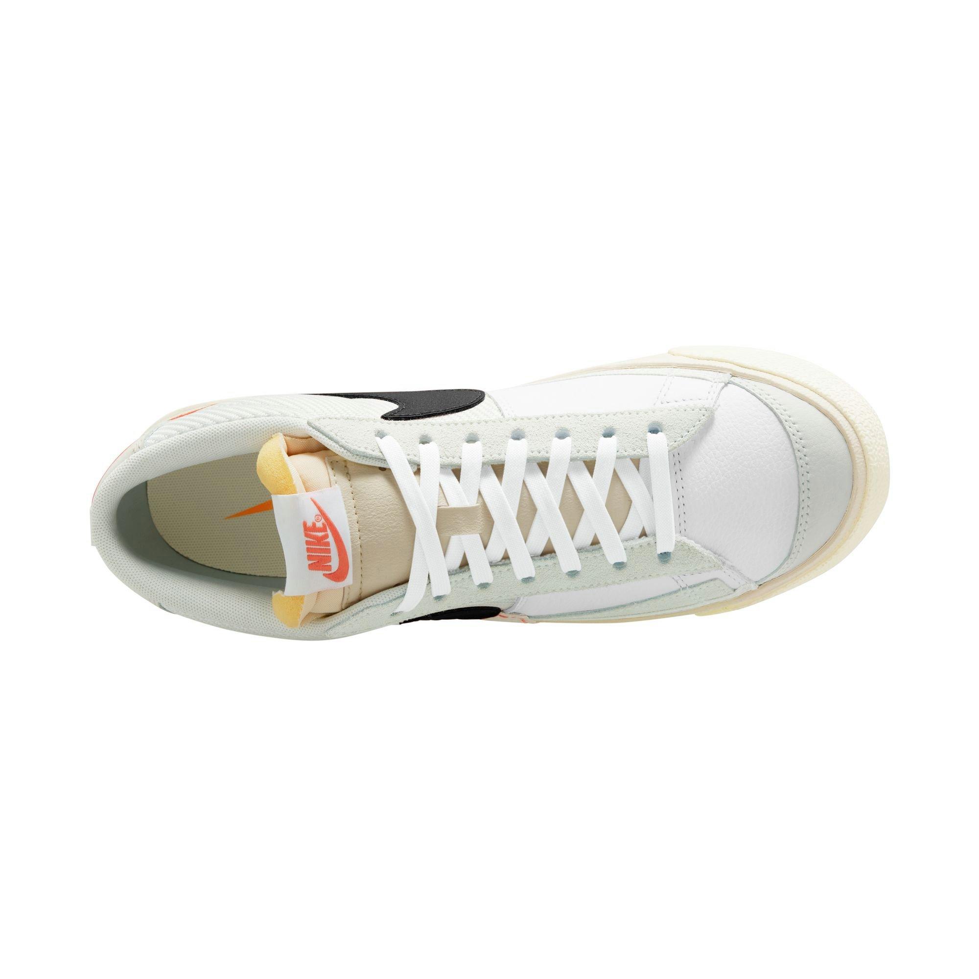 Nike Blazer Low Club "White/Black/Beach/Summit White" Men's Shoe - WHITE/BLACK Thumbnail View 10