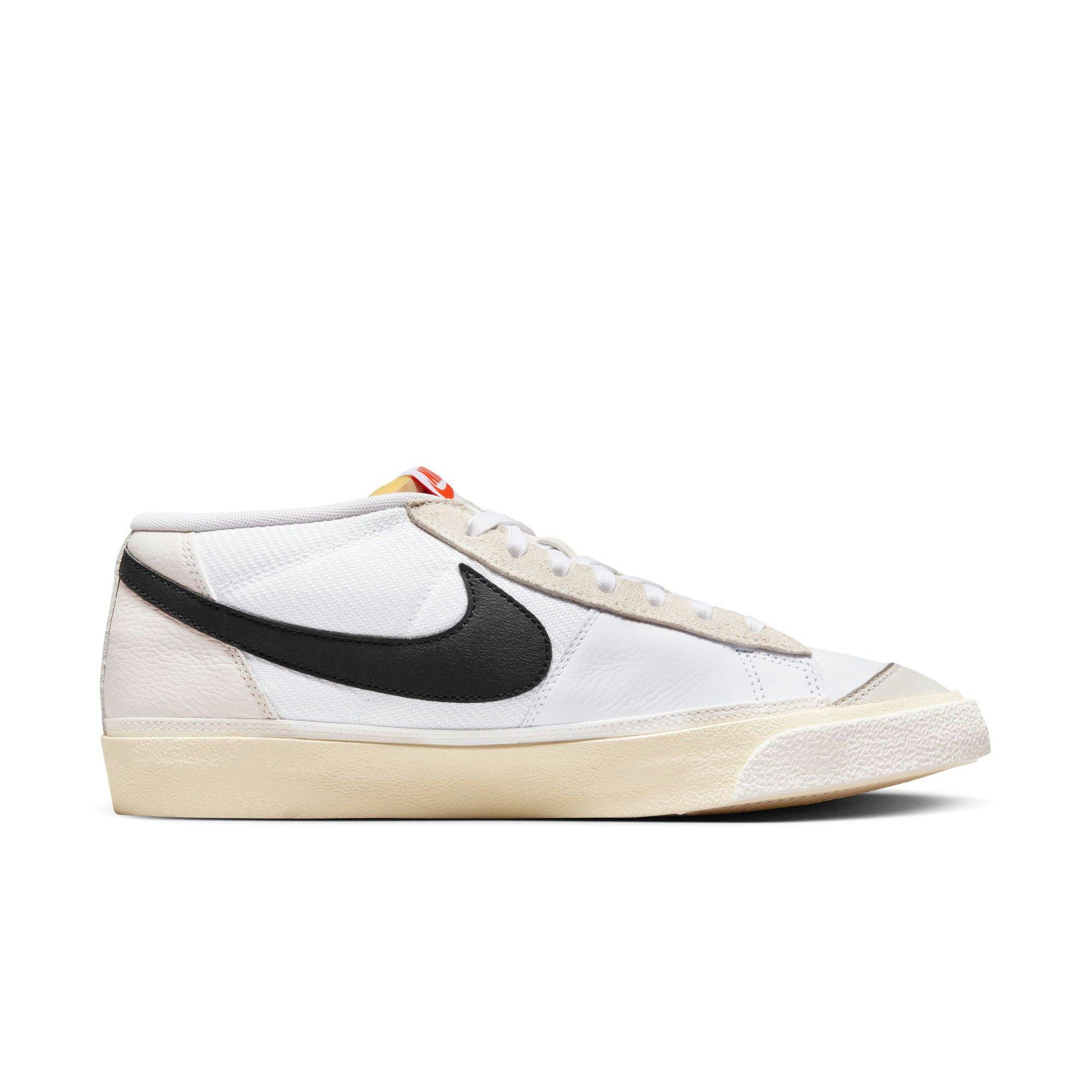 Nike Blazer Low Club "White/Black/Beach/Summit White" Men's Shoe - WHITE/BLACK Thumbnail View 2