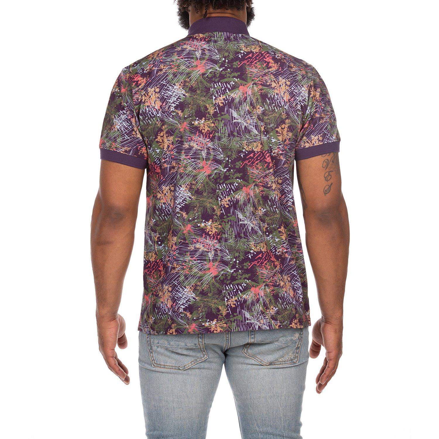 AKOO Men's Cousin Polo - Multi - MULTI-COLOR Thumbnail View 2