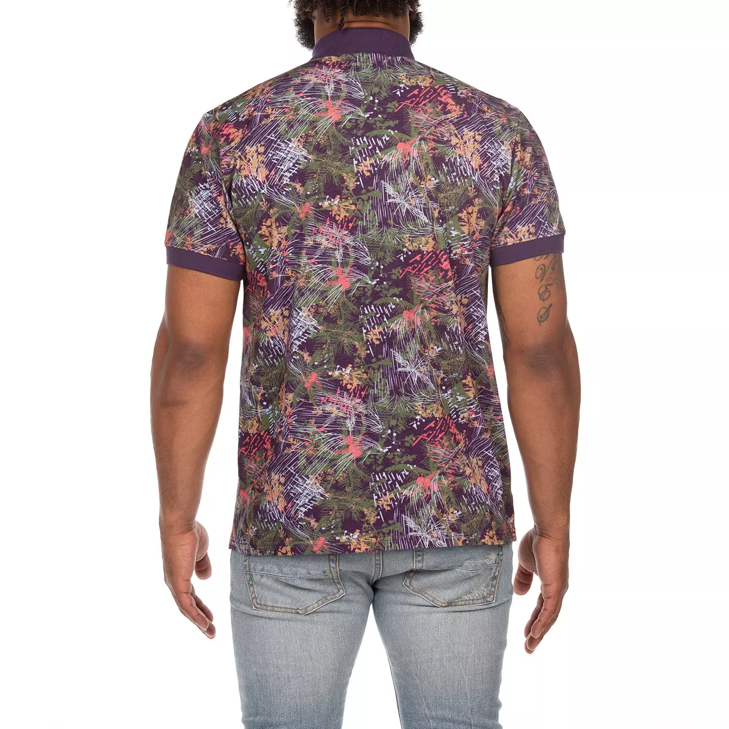 AKOO Men's Cousin Polo - Multi - MULTI-COLOR