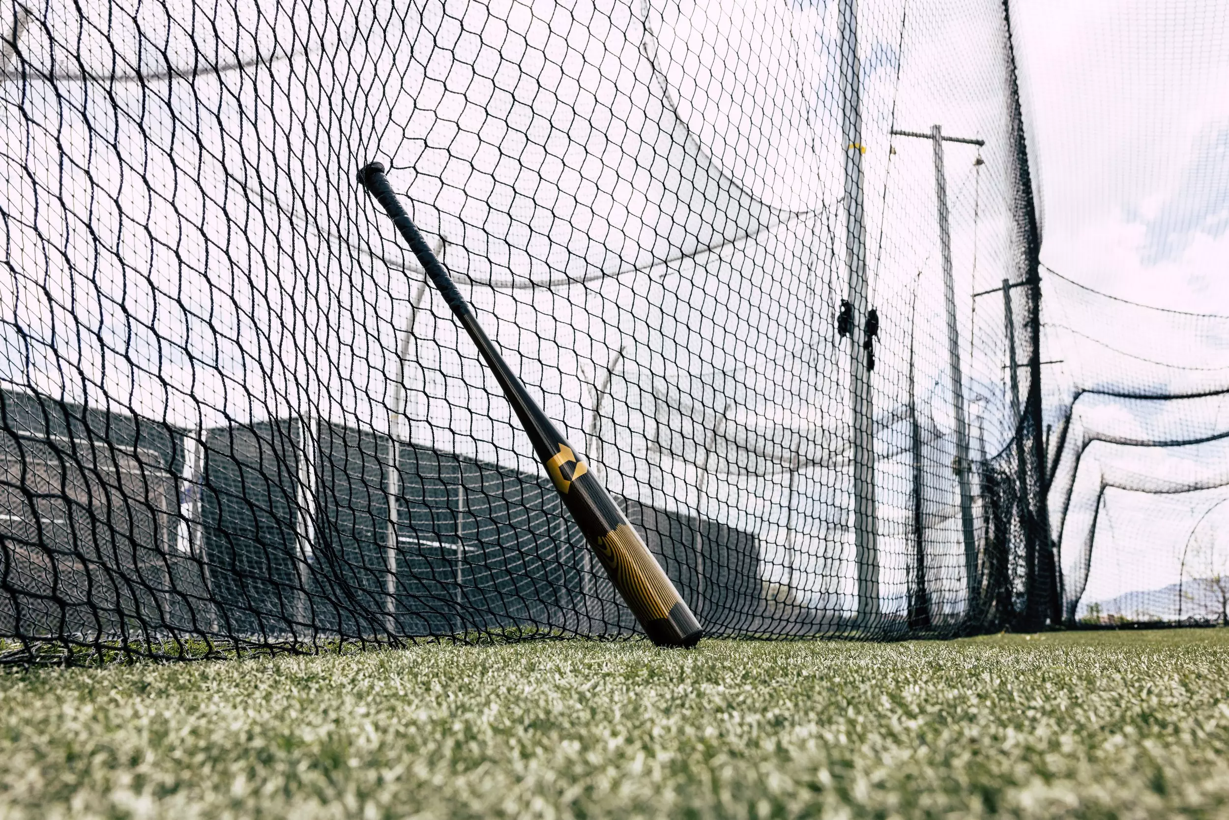 DeMarini VooDoo One BBCOR Baseball Bat (-3) 2024 - BLACK/GOLD