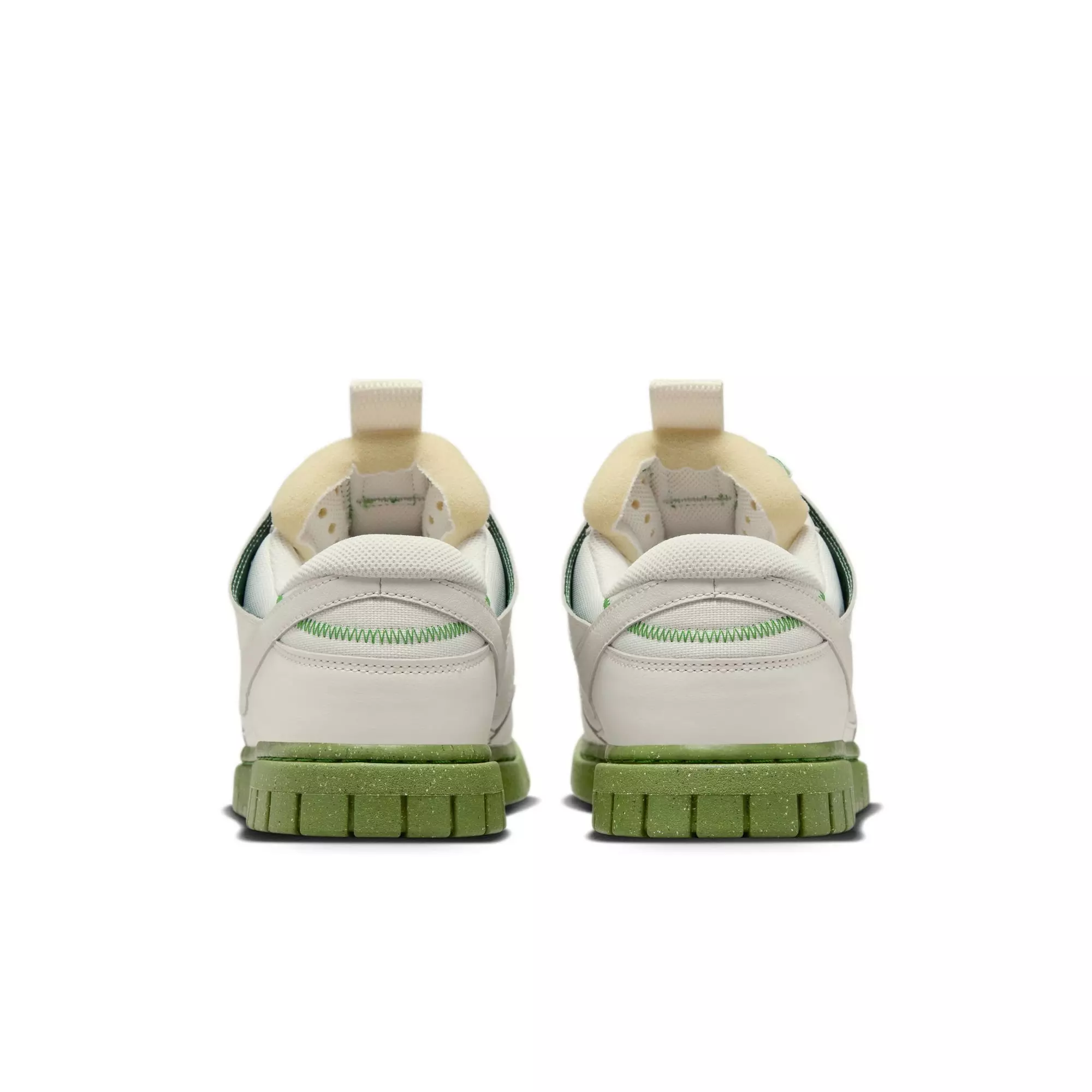 Nike Dunk Low Jumbo "Phantom/Chlorophyll/Earth" Men's Shoe - WHITE/GREEN