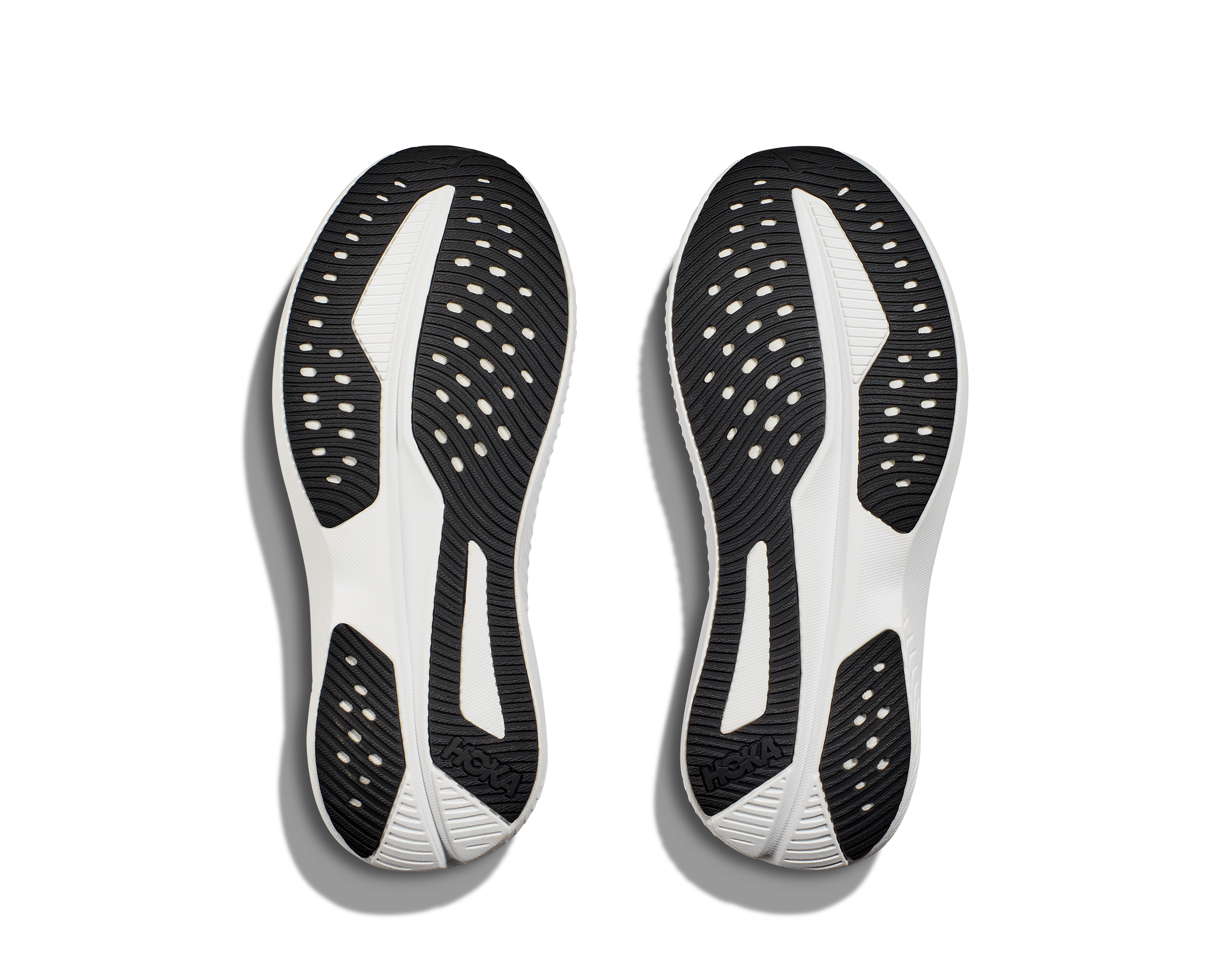 Hoka Mach 6 Grade School Kids' "Black/White" Running Shoe