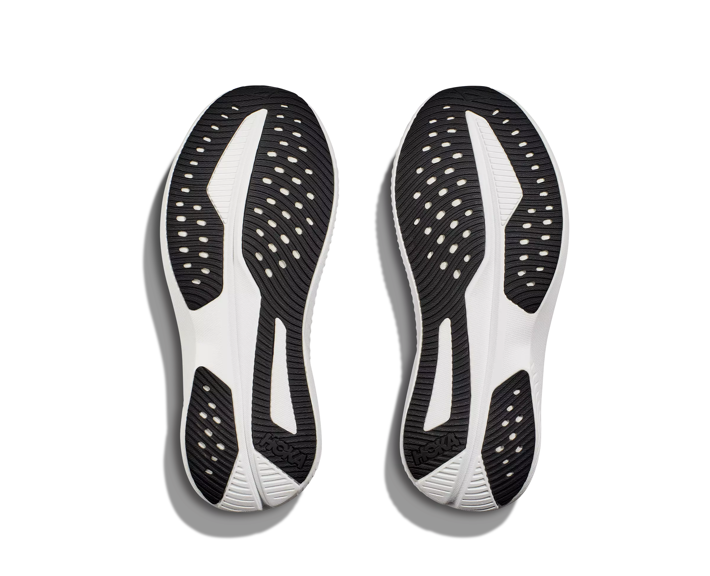 Hoka Mach 6 "Black/White" Grade School Kids' Running Shoe - BLACK/WHITE