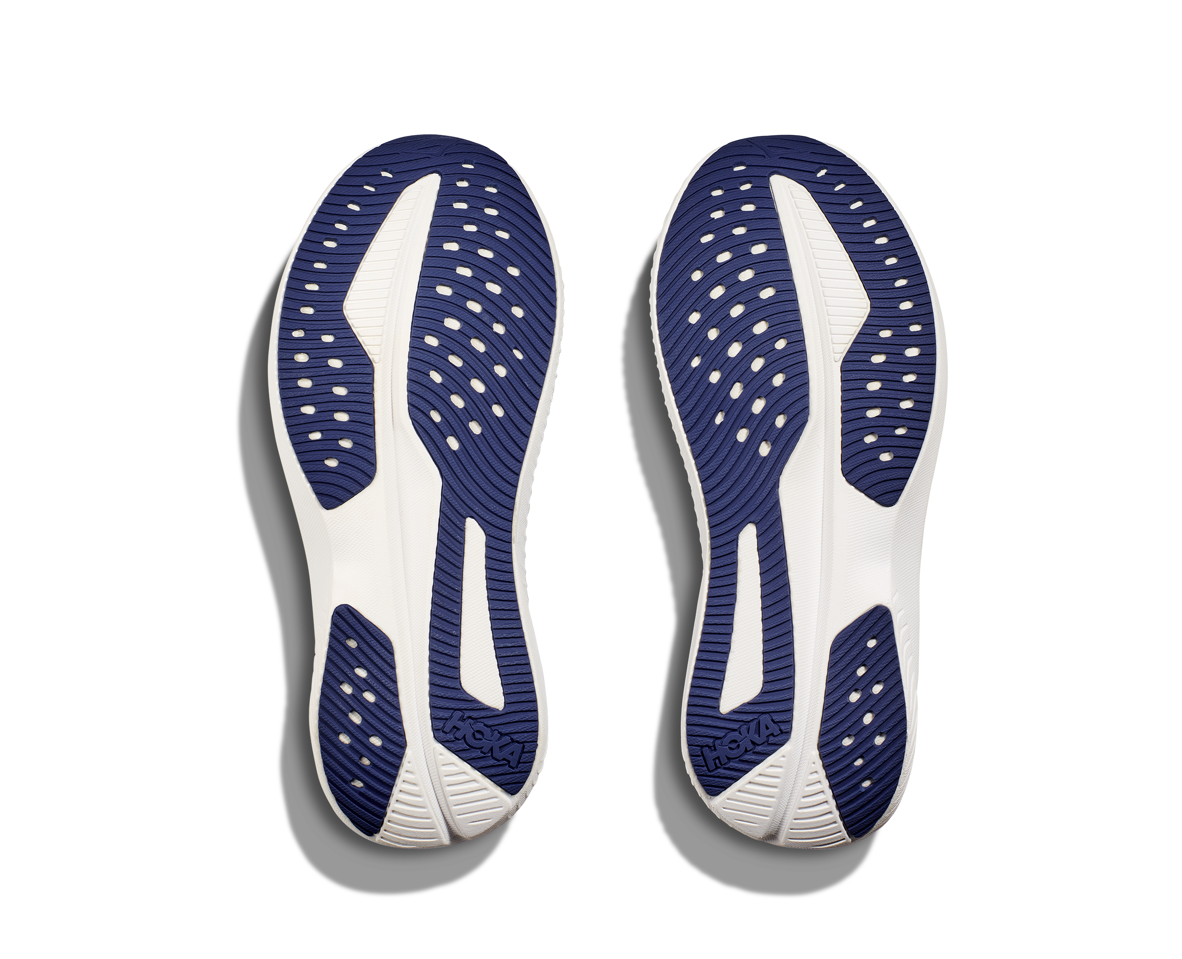 Hoka Mach 6 "Lettuce/Bellwether Blue" Grade School Boys' Running Shoe - GREEN/BLUE Thumbnail View 4