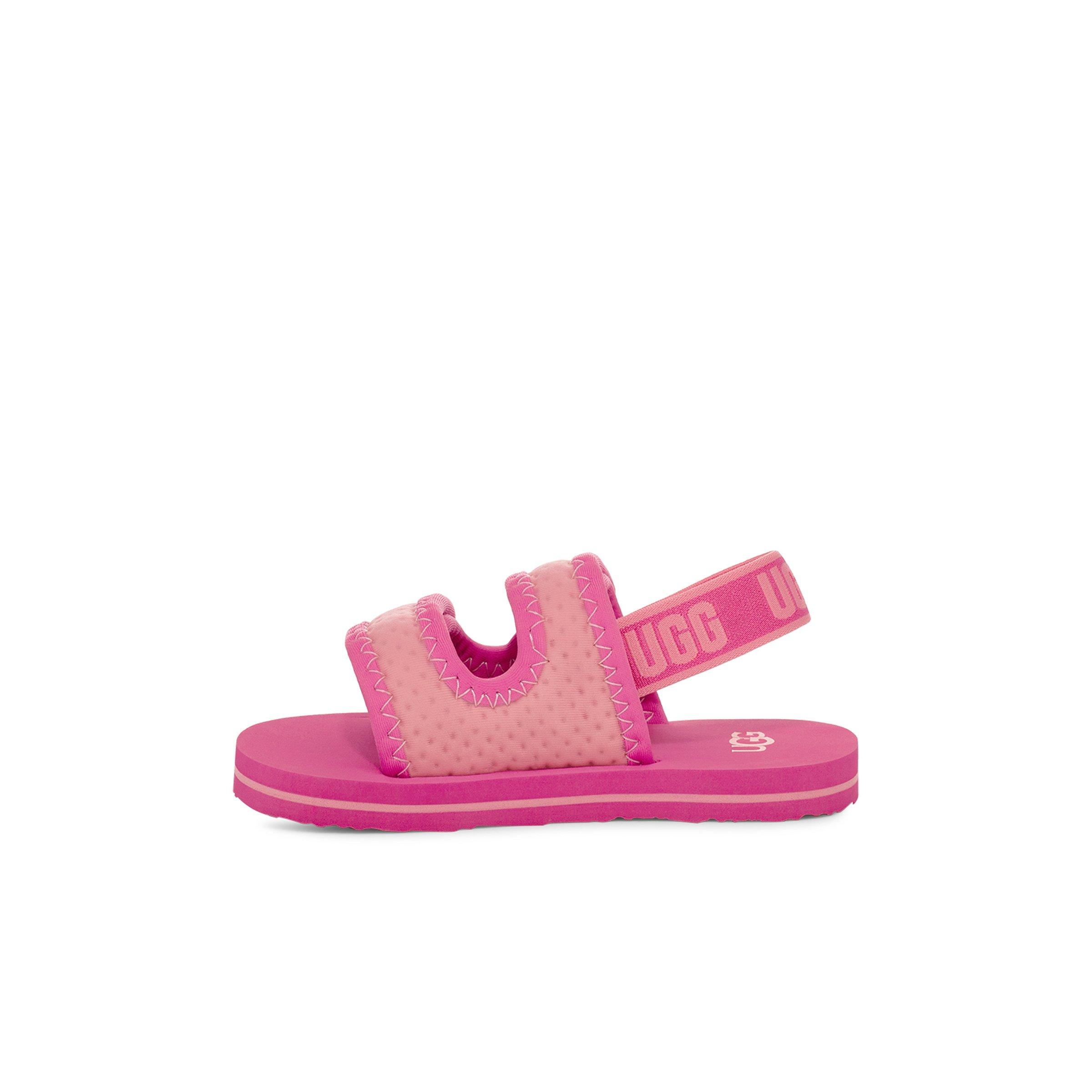 UGG Lennon Slingback Toddler Girls' "Sugilite/Strawberry Milkshake" Sandal