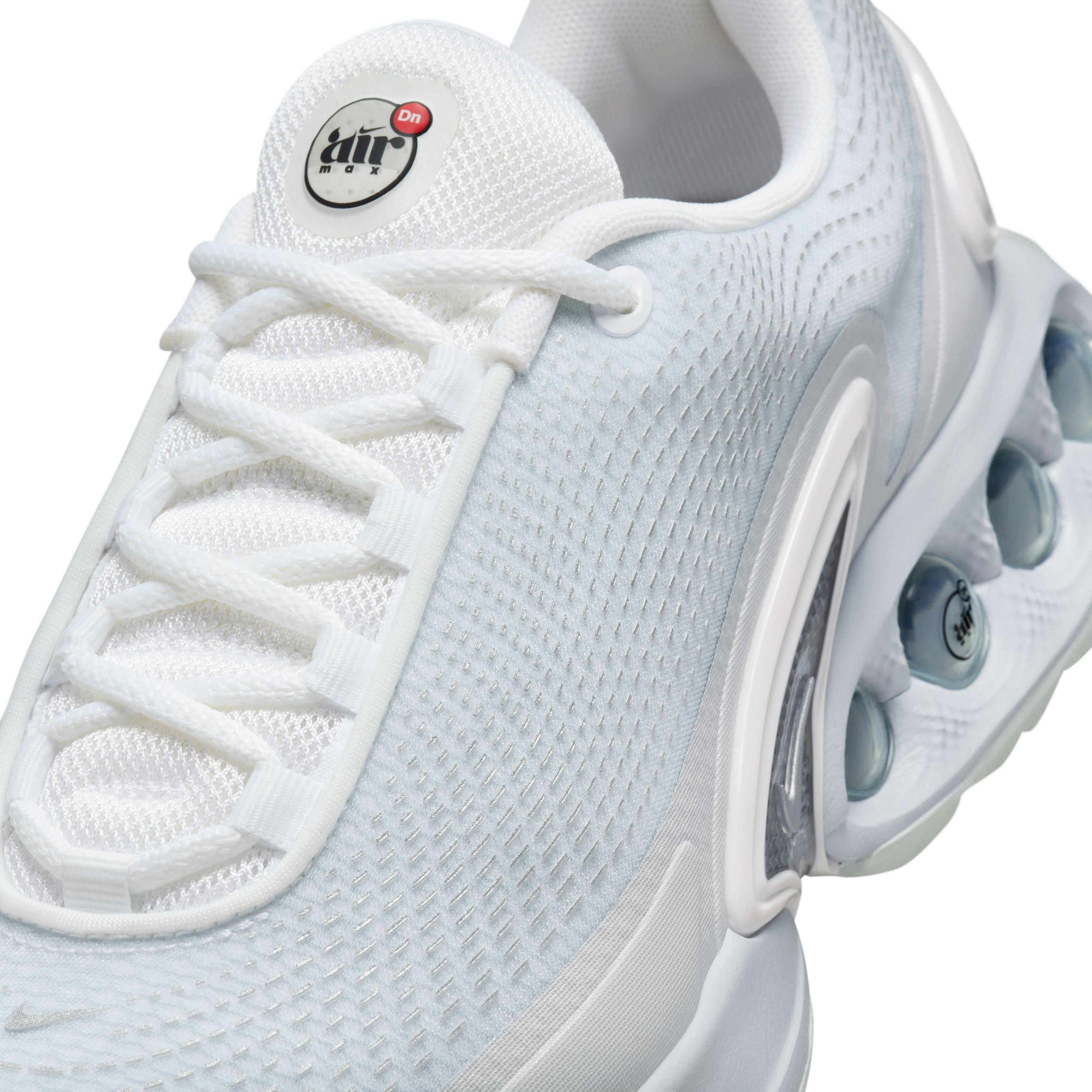 Nike Air Max Dn Women's White/Metallic Silver Shoe