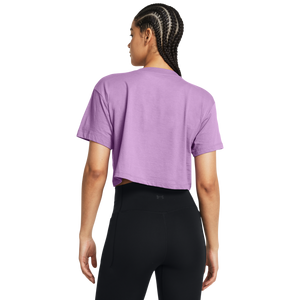 Under Armour Women's Bubble Script Crop Tee