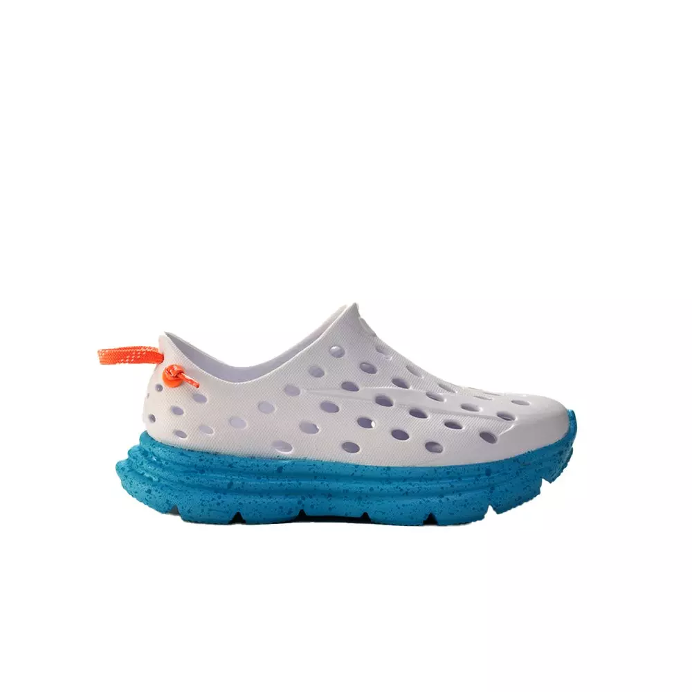 Kane Revive "White/Pacific Speckle" Preschool Kids' Shoe - WHITE/BLUE