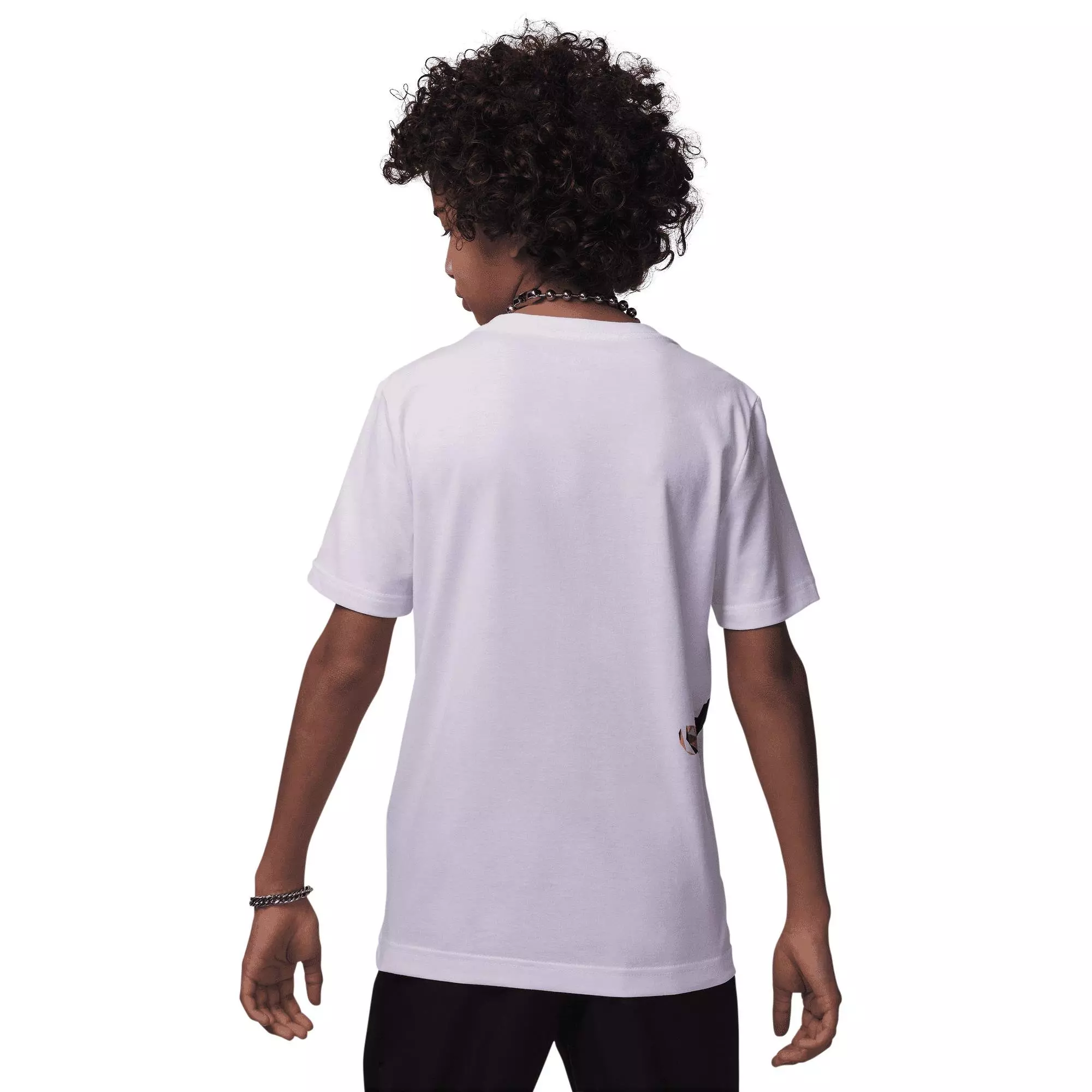 Jordan Big Girls' Heirloom Tee - White - WHITE