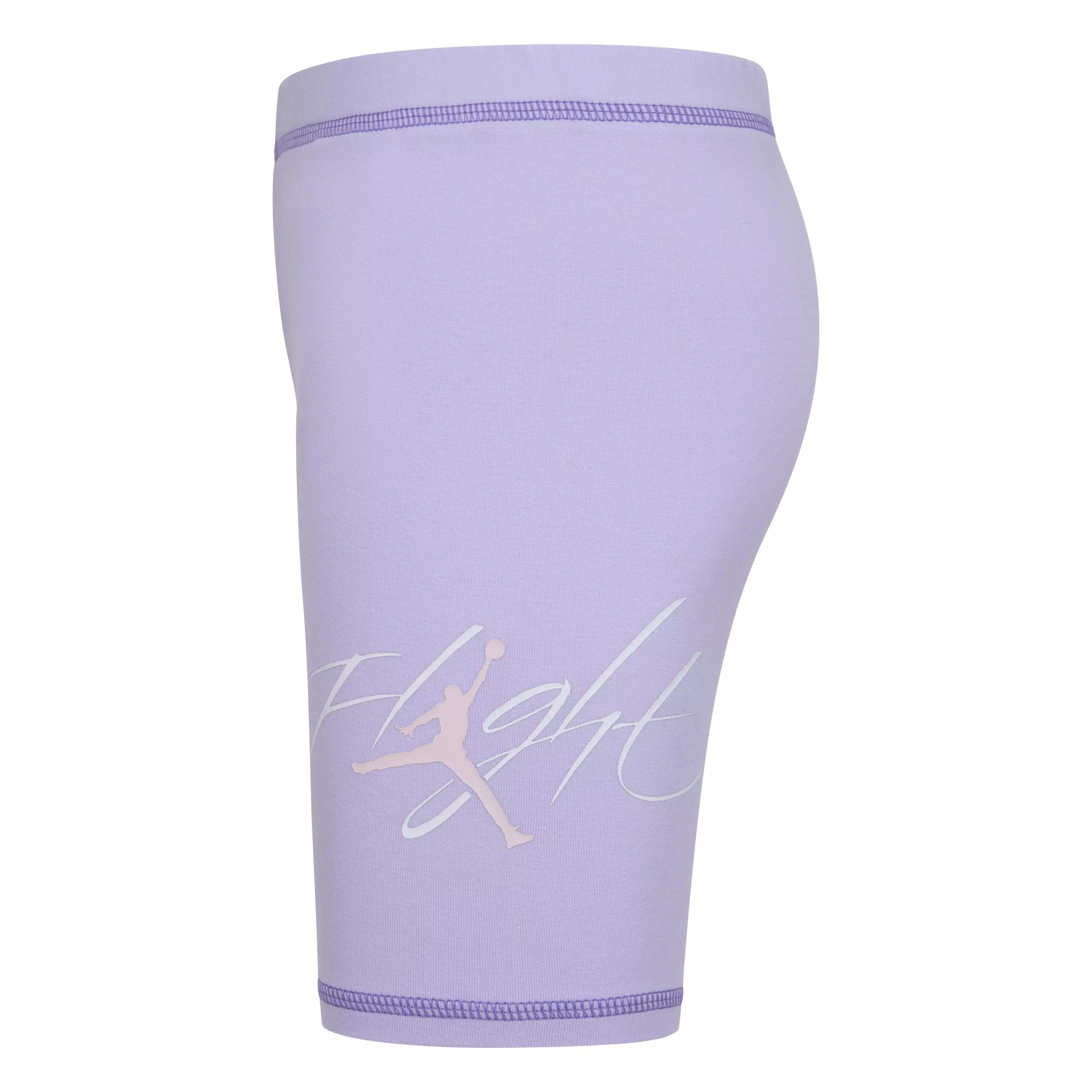 Jordan Little Girls' Stitch Short Set - Purple - VIOLET