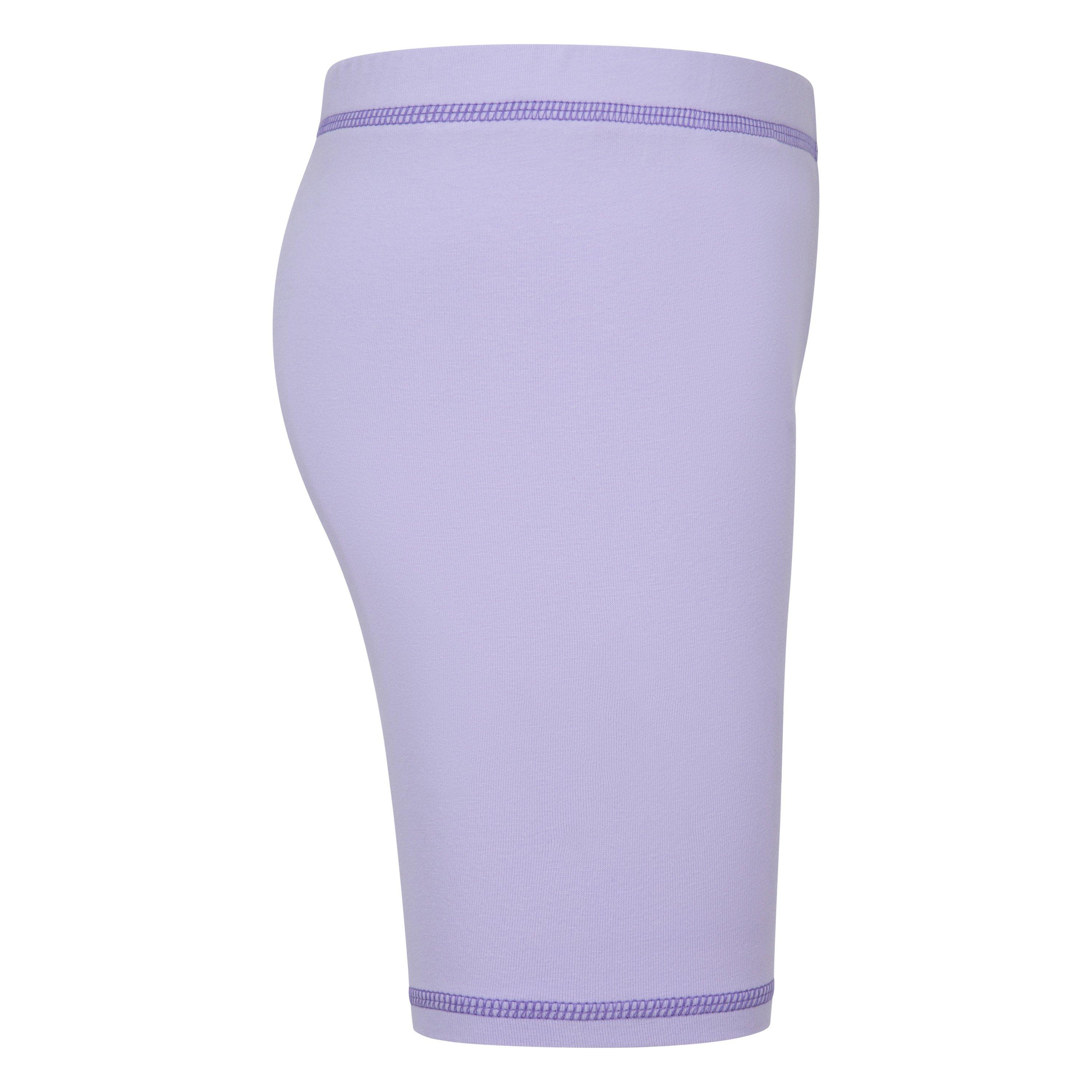 Jordan Stitch Short Little Girls' Purple Set