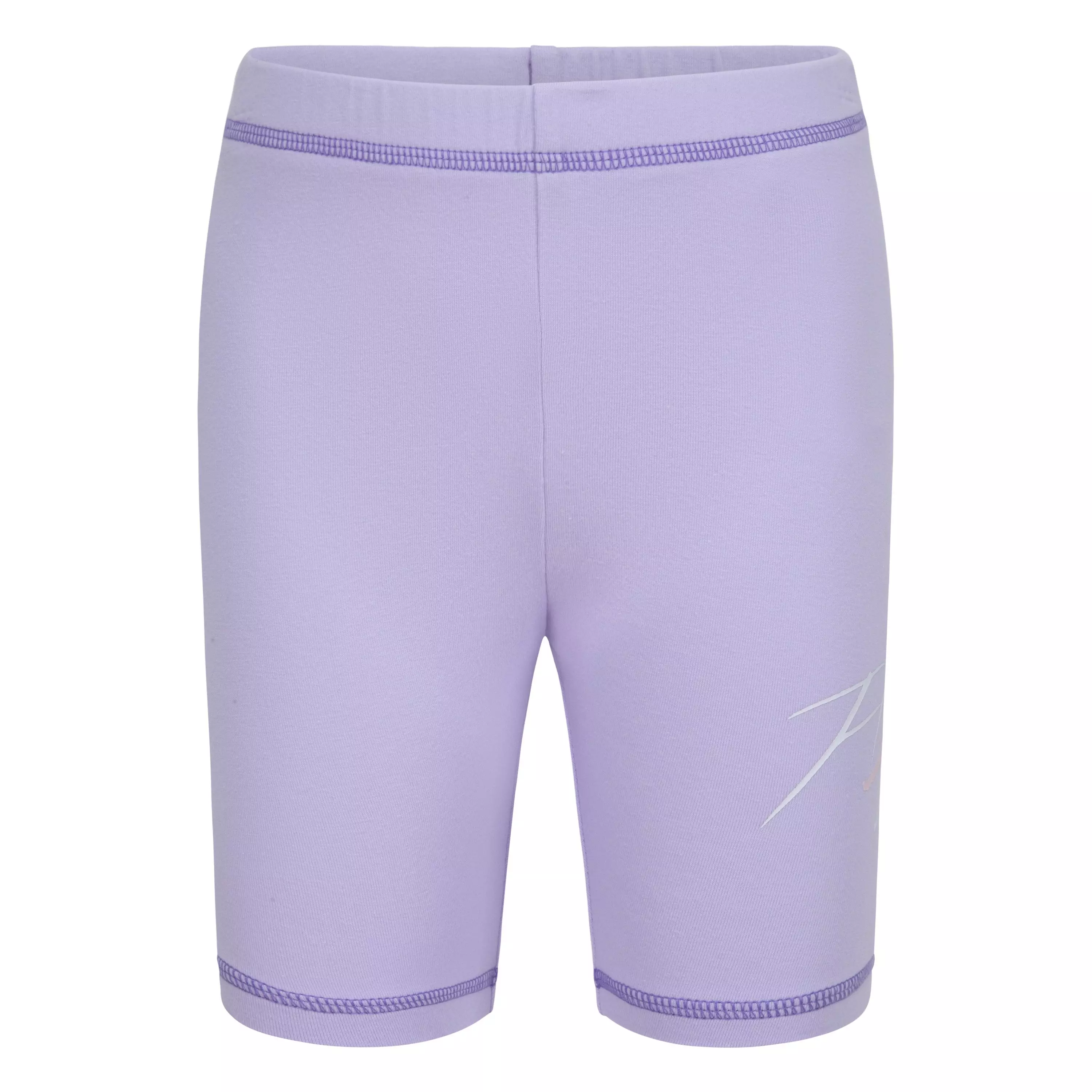 Jordan Little Girls' Stitch Short Set - Purple - VIOLET