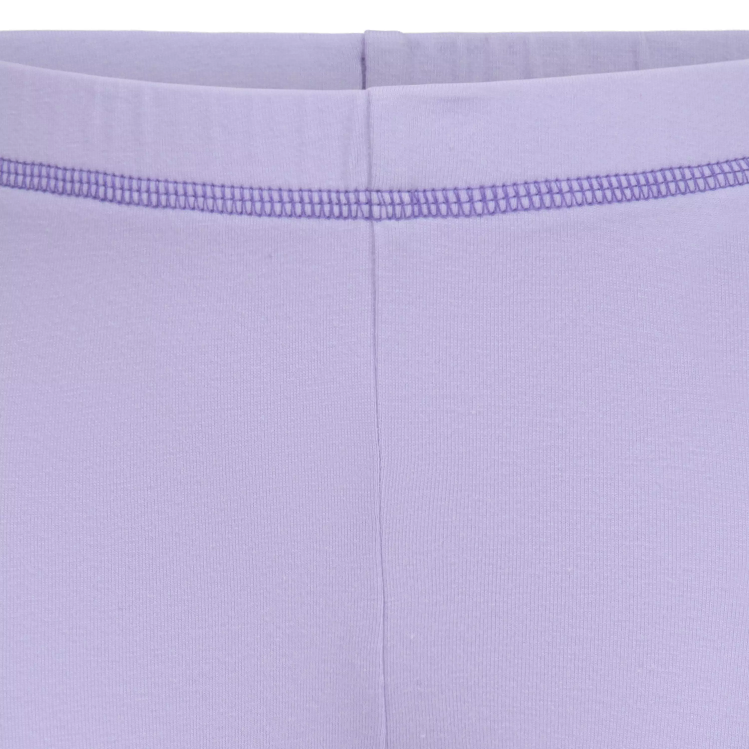 Jordan Little Girls' Stitch Short Set - Purple - VIOLET