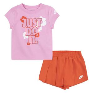 Nike Little Girls' Floral Skort Set