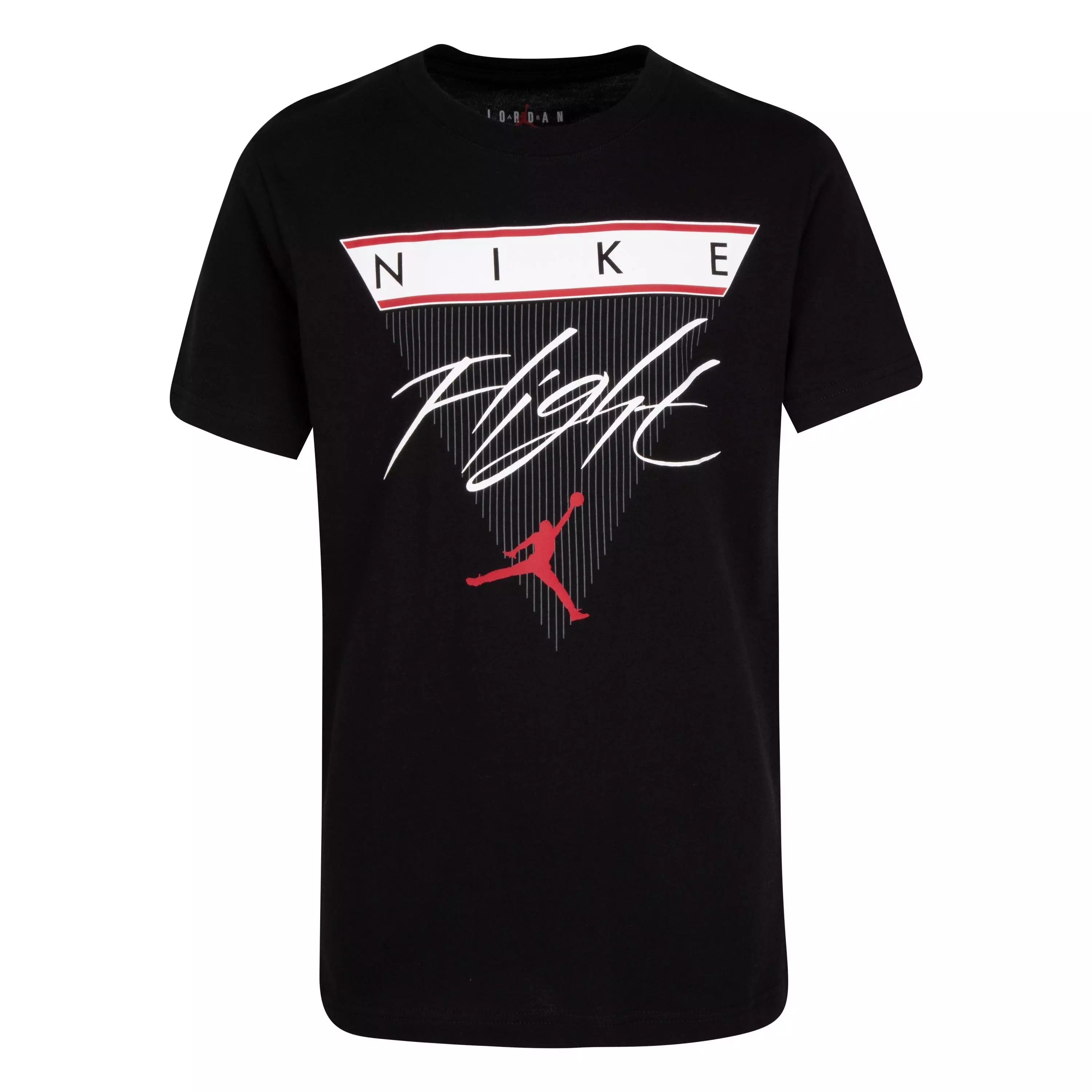 Jordan Big Boys' Flight History Tee - BLACK