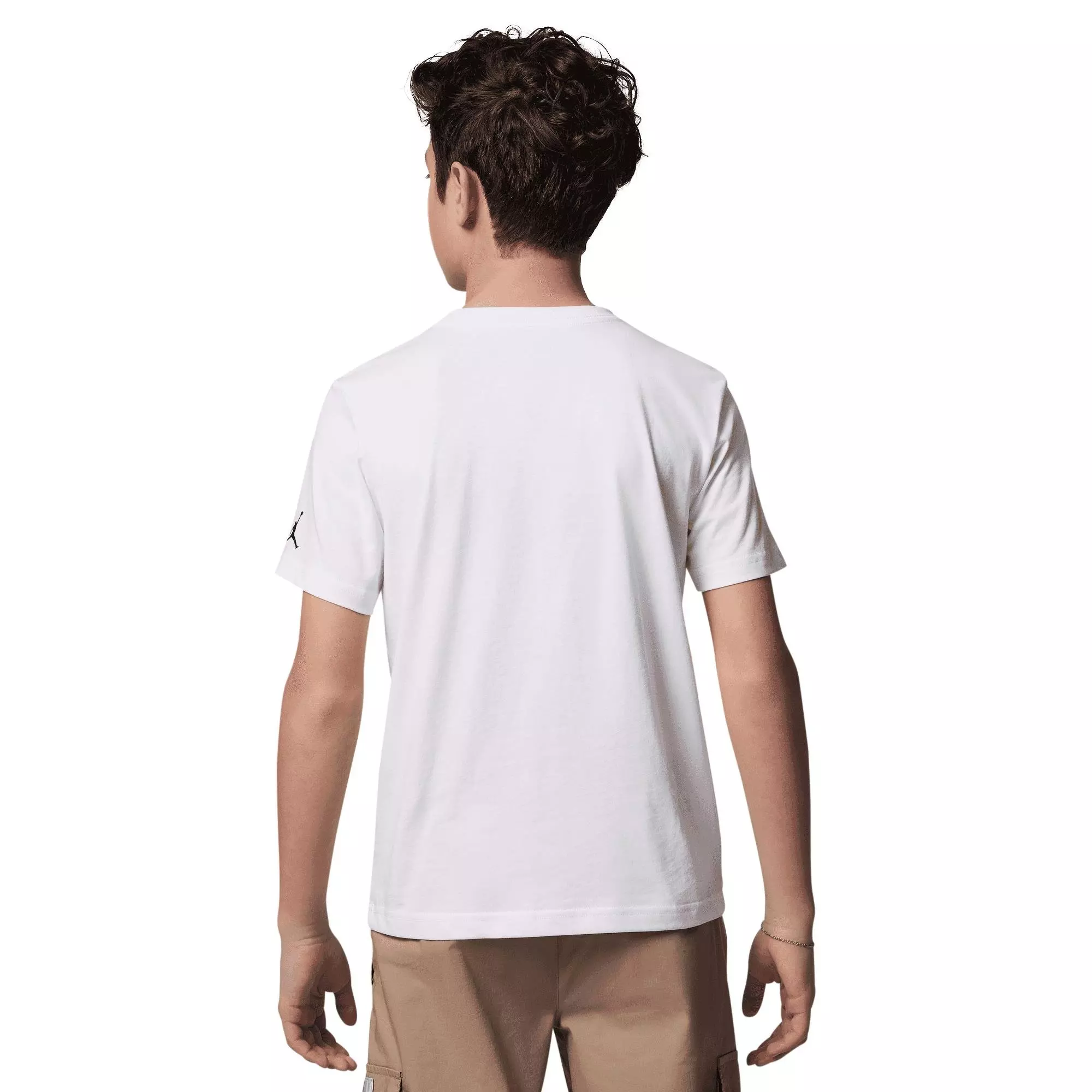 Jordan Big Boys' Jordan World Tee - WHITE