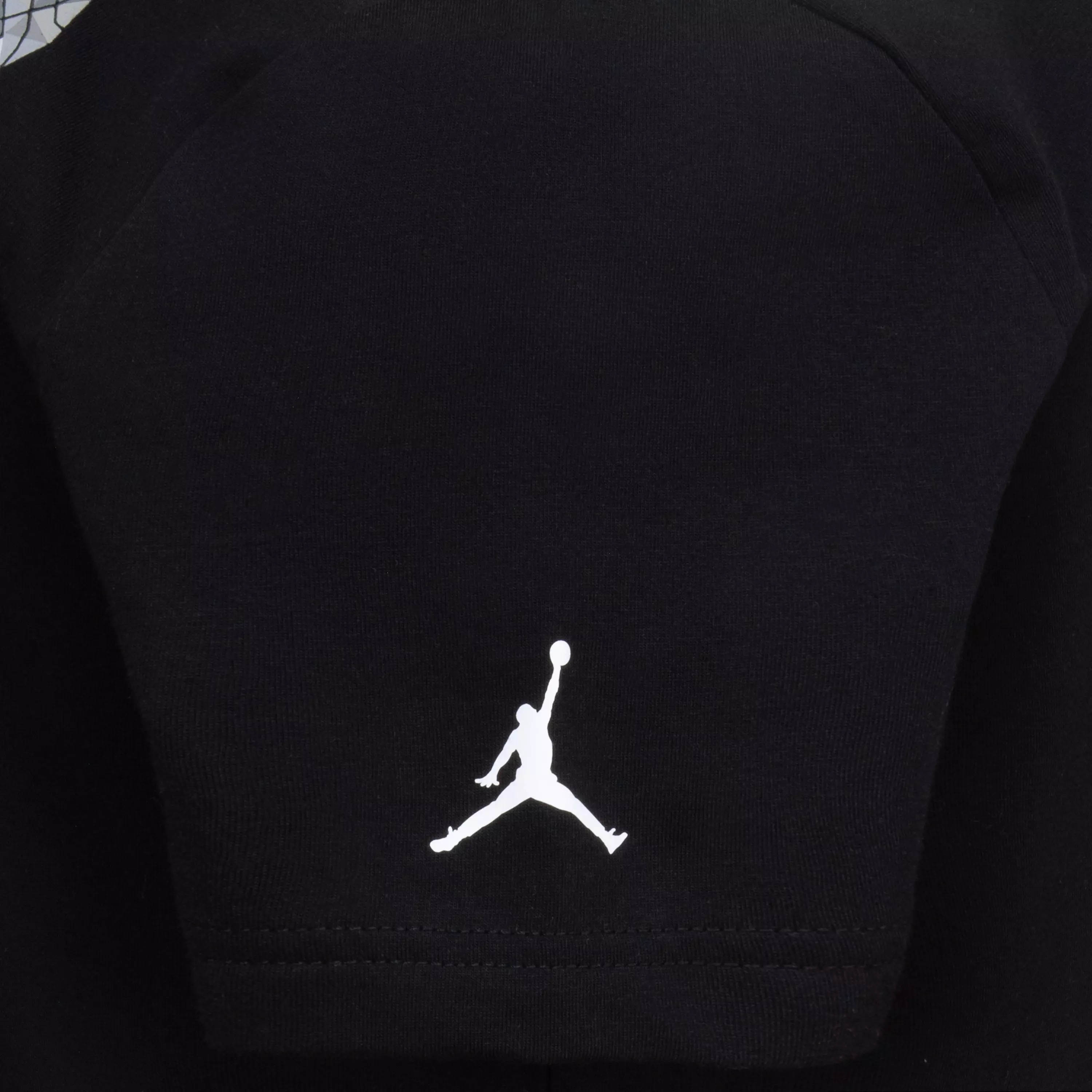 Jordan Big Boys' Jumpman HBR Heirloom Tee - BLACK