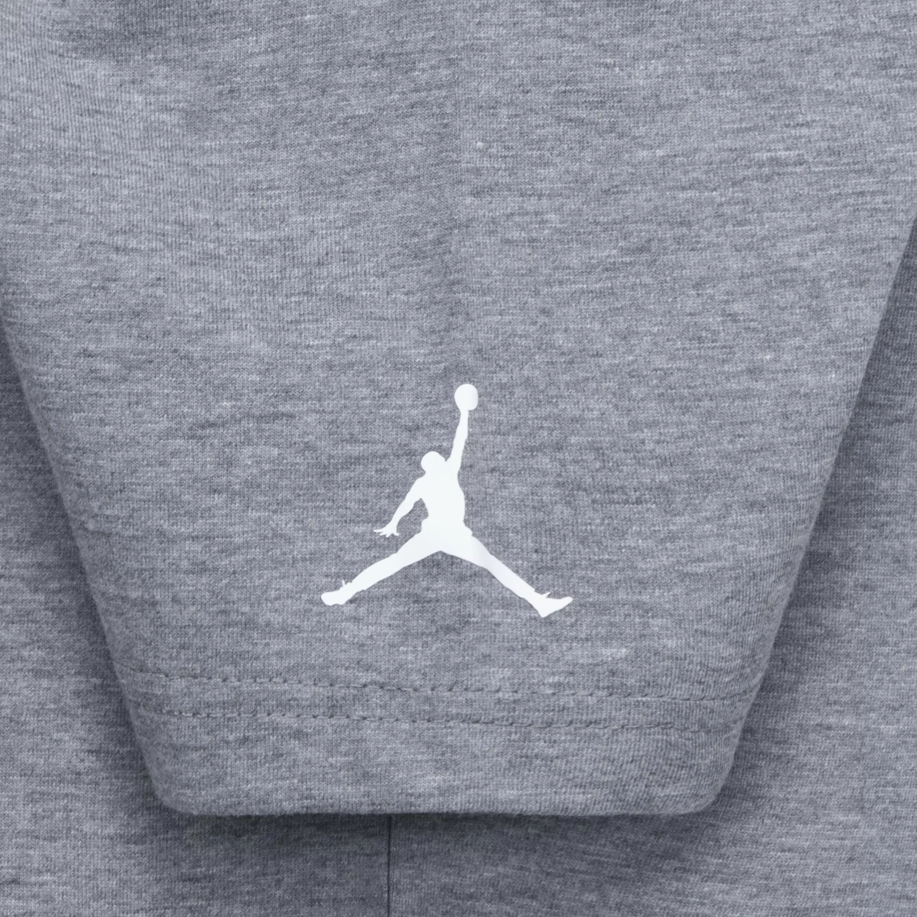 Jordan Big Boys' Inspired Patches Tee - GREY