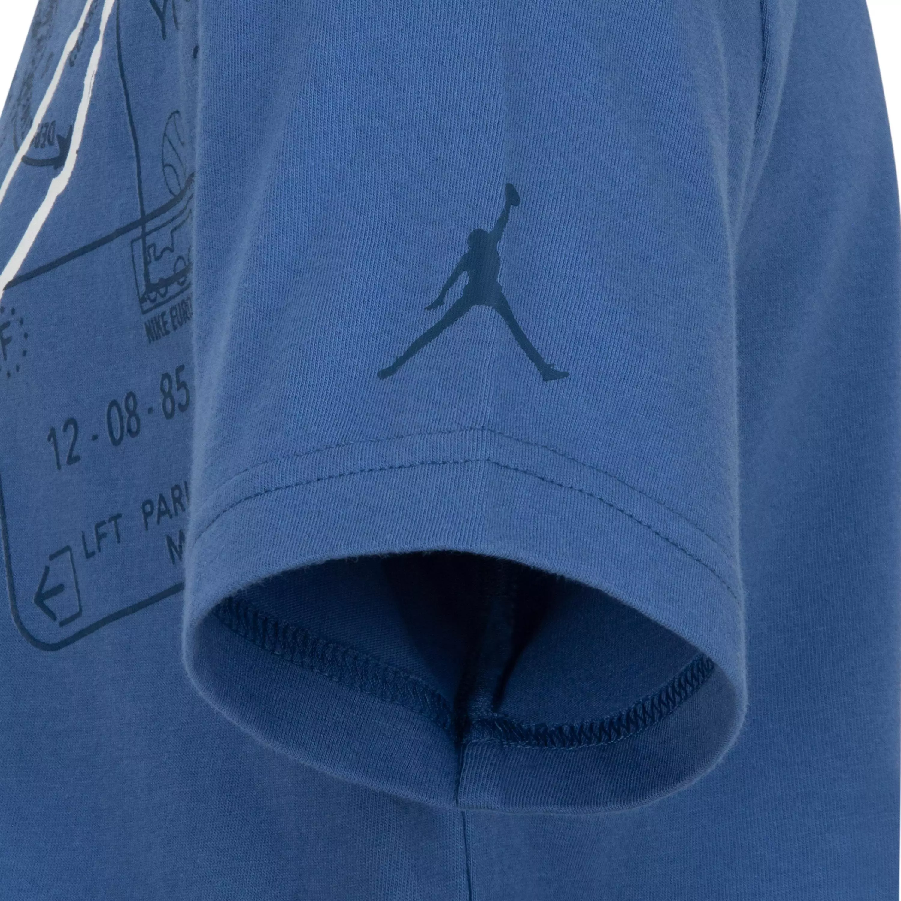 Jordan Big Boys' Jumpman Flight Stamp Tee - BLUE