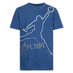Jordan Big Boys' Jumpman Flight Stamp Tee