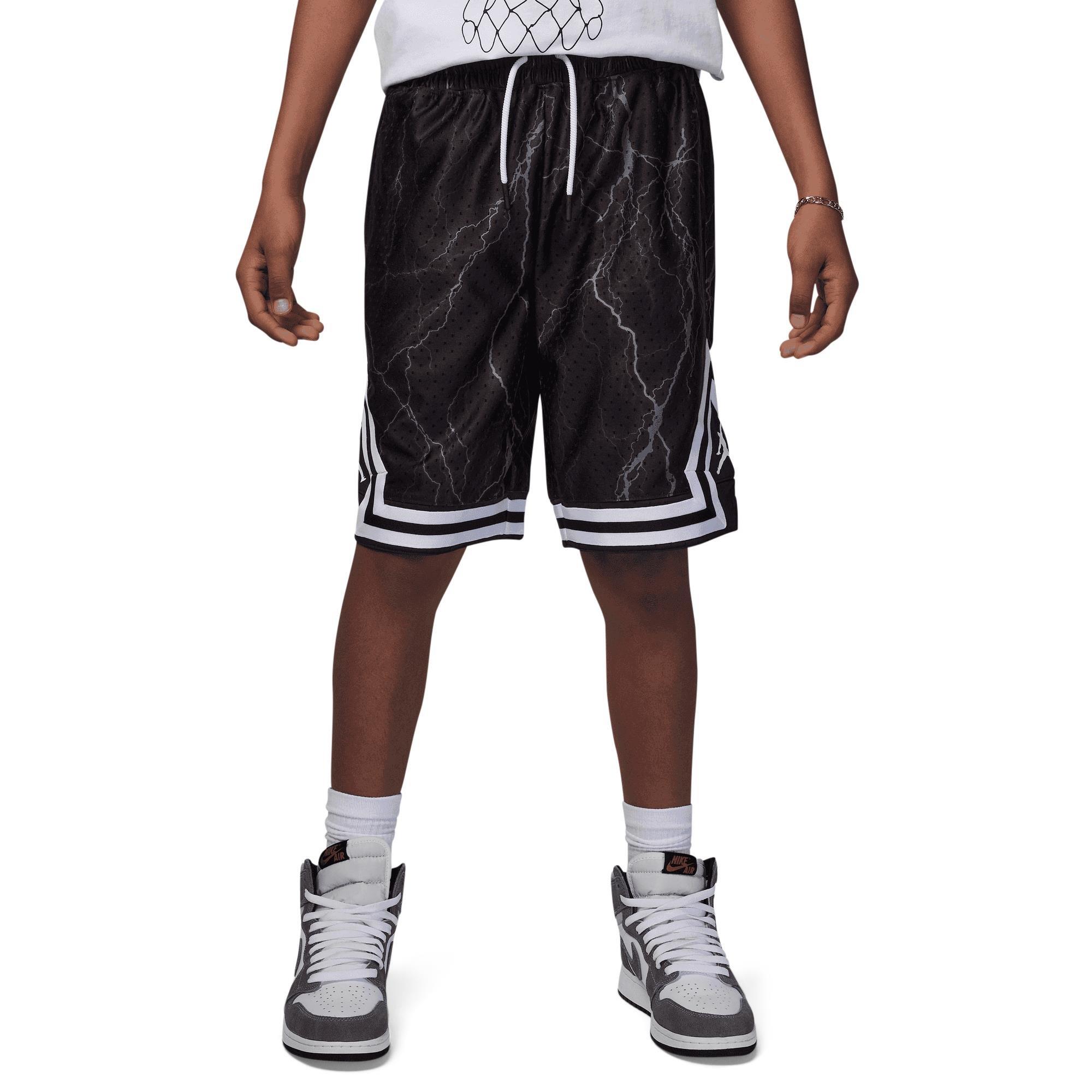 Jordan MJ Printed Diamond Lighting Big Boys' Shorts