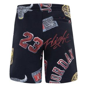 Jordan Big Boys' MJ Essentials Printed Fleece Shorts