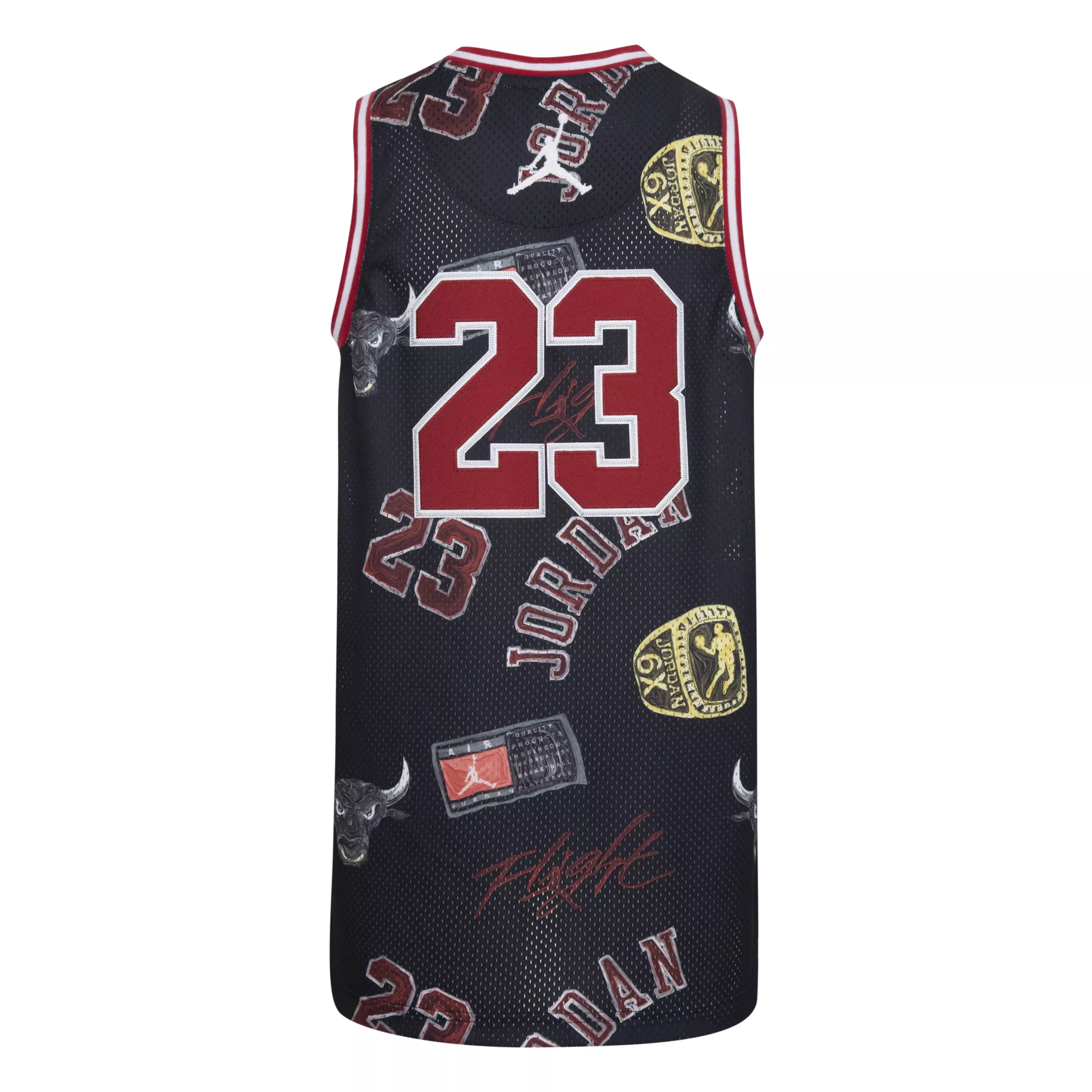 Jordan Big Boys' Jordan 23 Jersey - BLACK