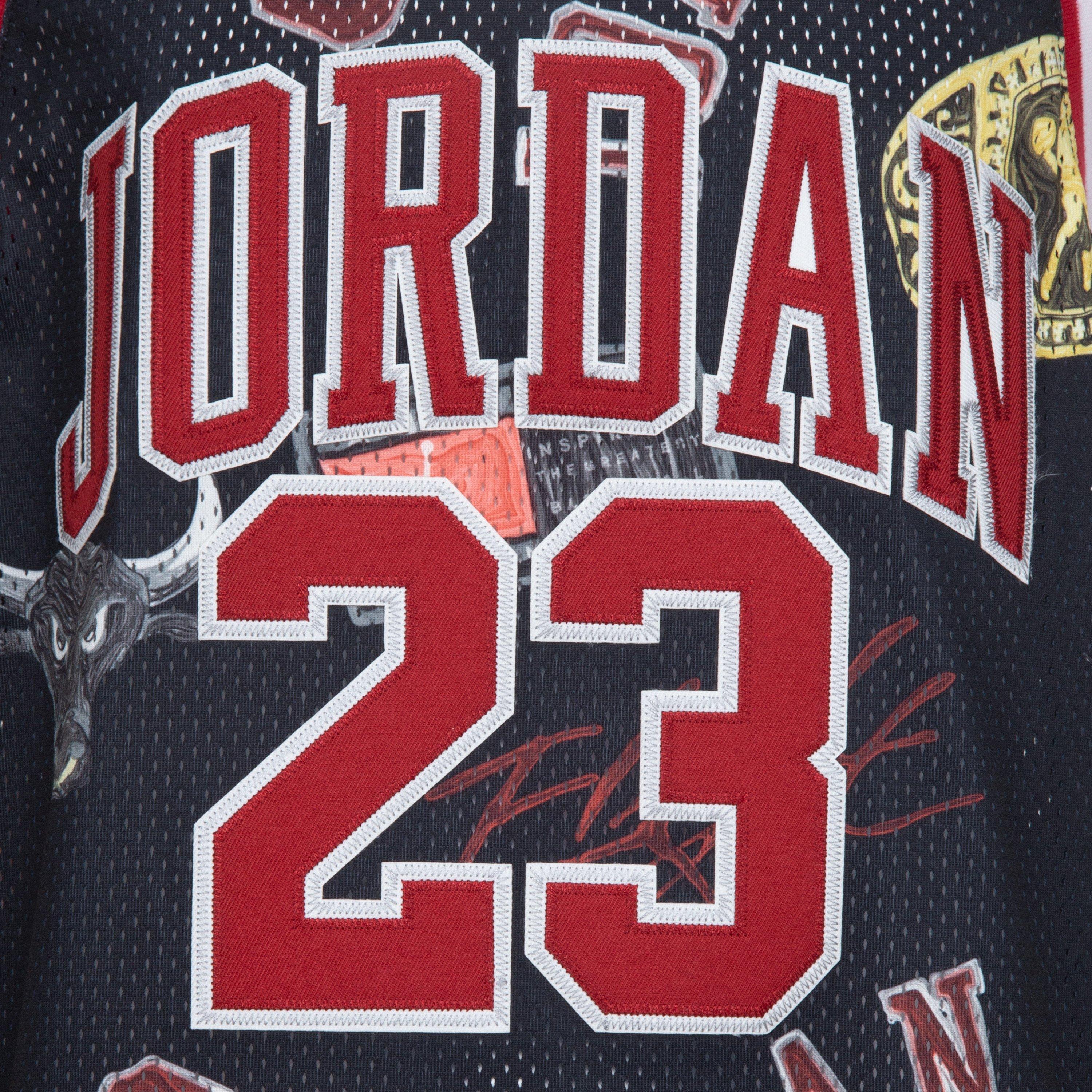 Jordan Big Boys' Logo 23 Relaxed Jersey - Black