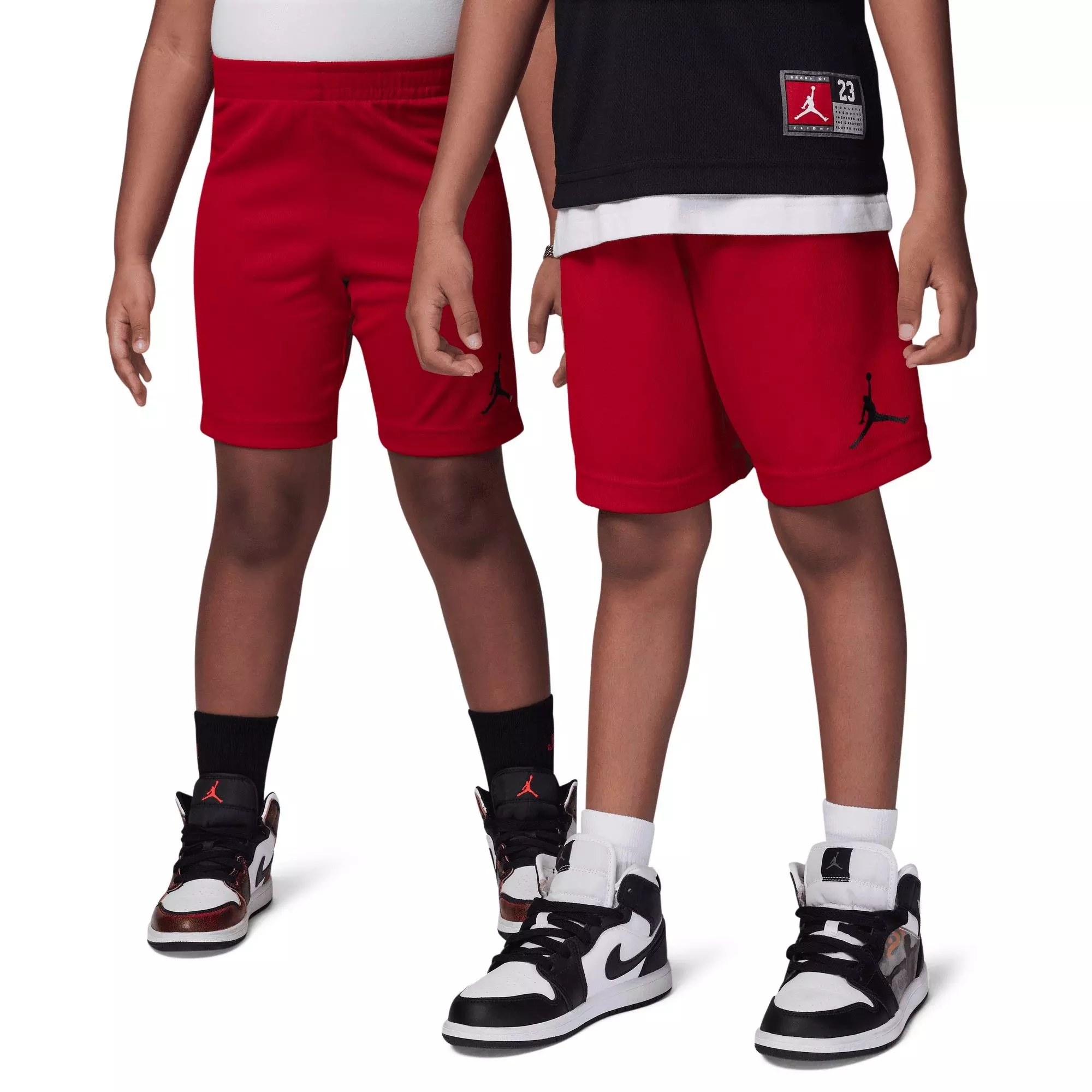 Jordan Little Boys' 23 Jersey Short Set - RED/BLACK
