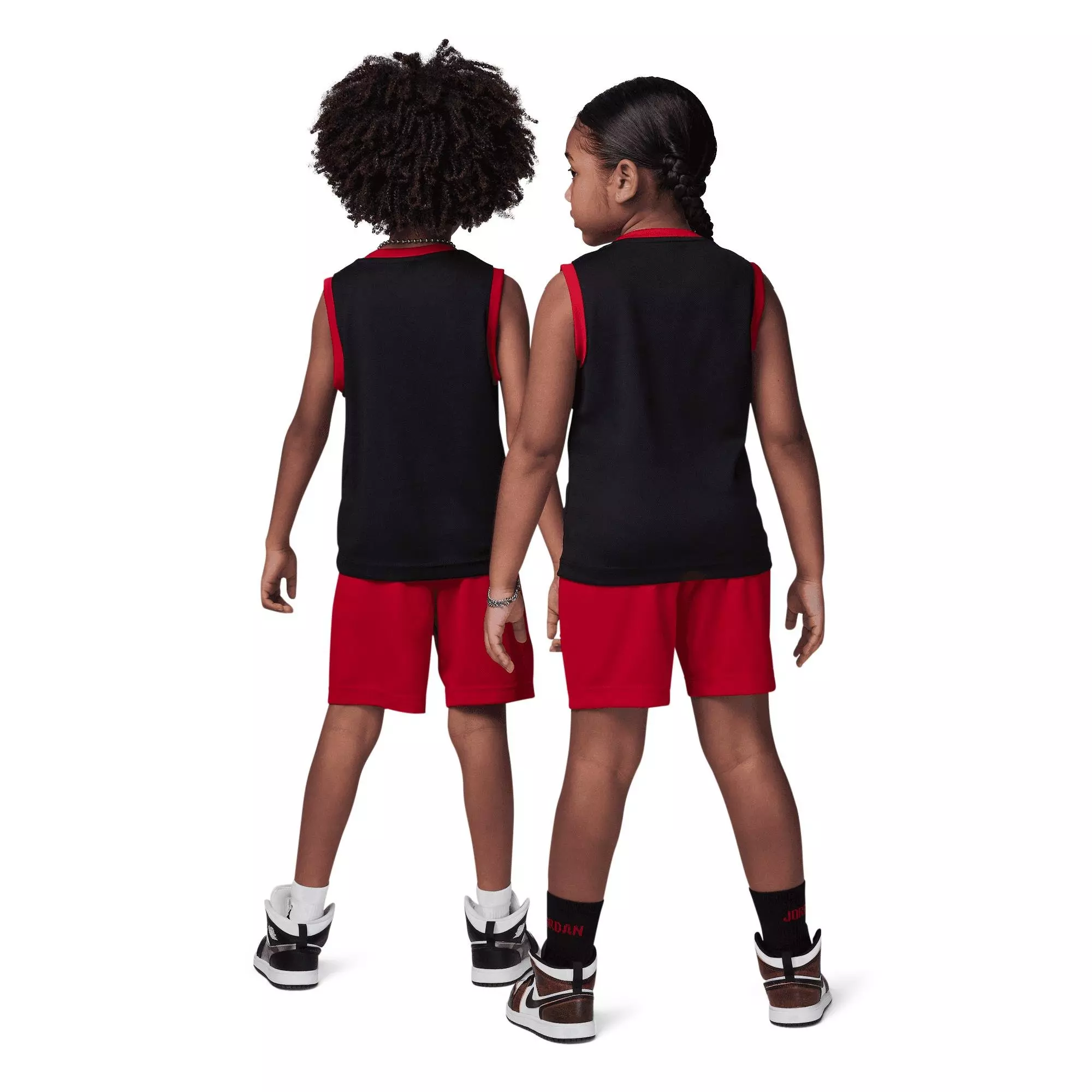 Jordan Little Boys' 23 Jersey Short Set - RED/BLACK