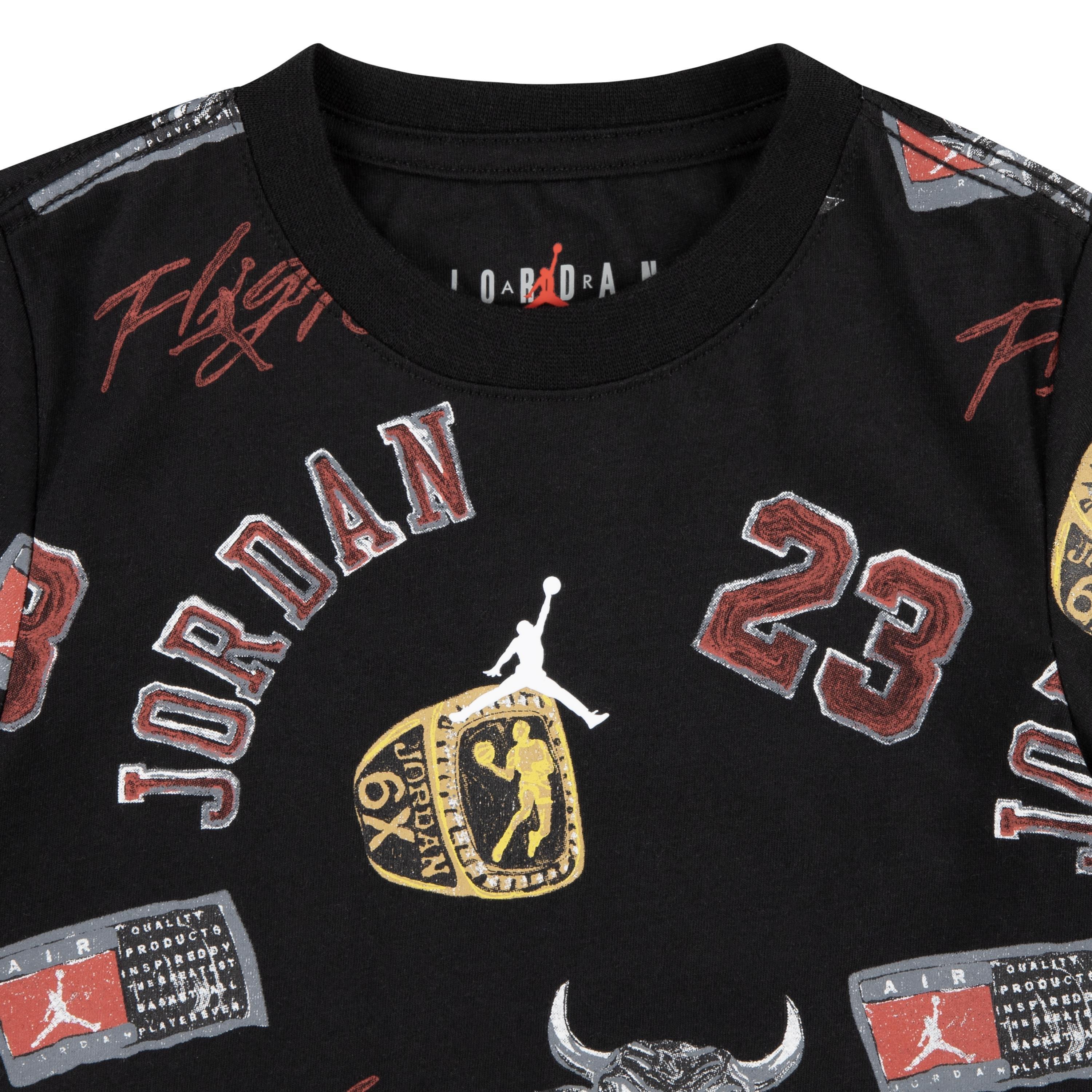 Jordan 23 Ring Printed Short Little Boys' Set