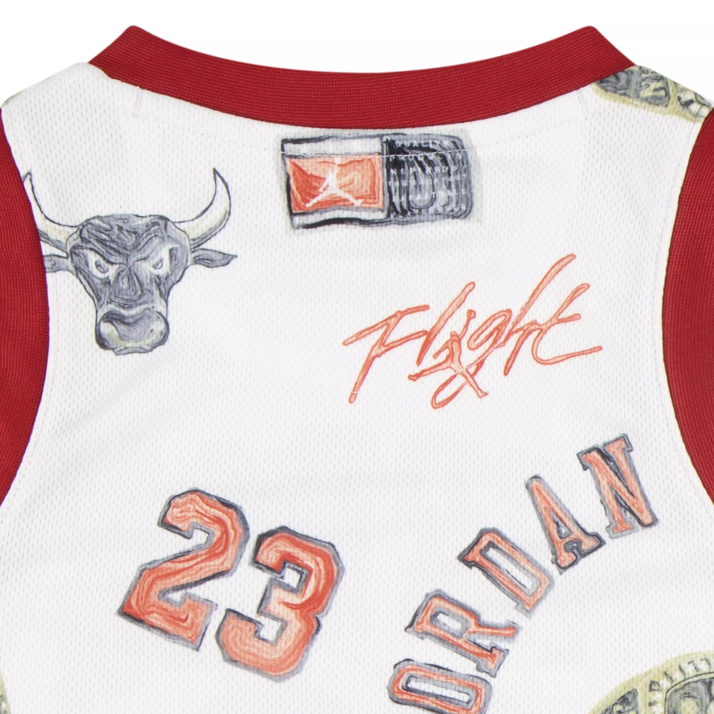 Jordan Little Boys' 23 Rings Printed Jersey Short Set - WHITE/BLACK